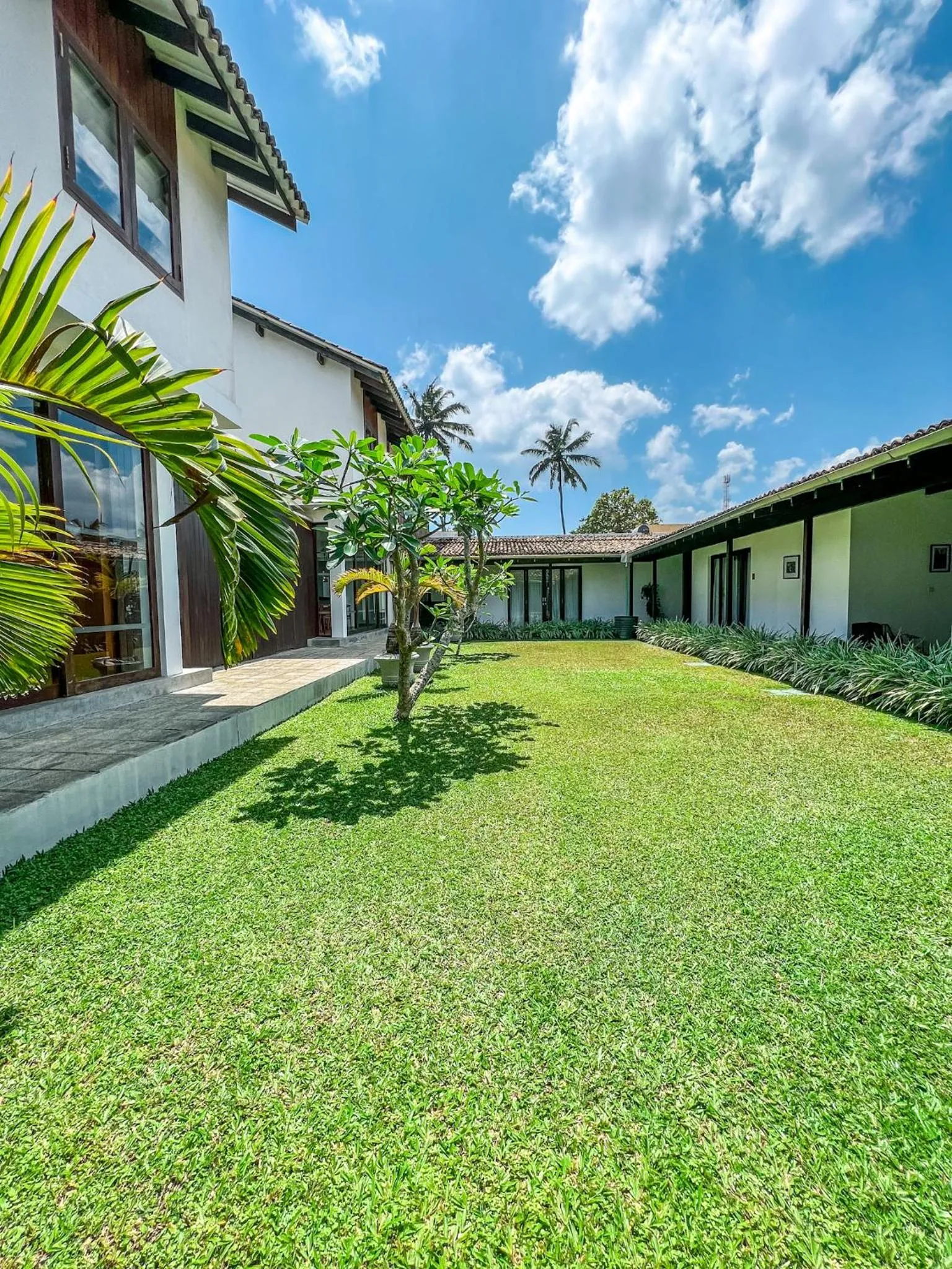 Inner courtyard view in Ubuntu Beach Villas by Reveal