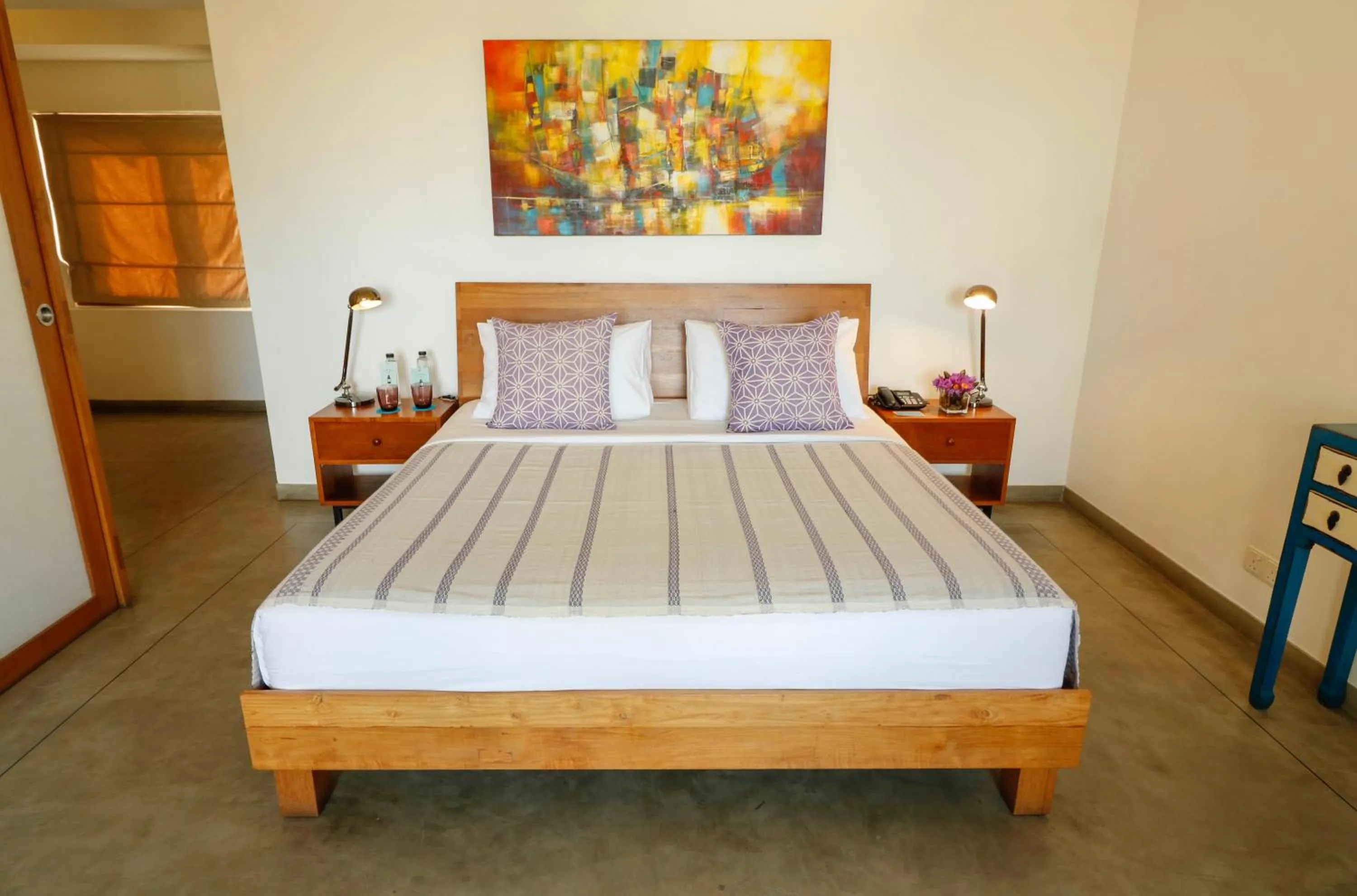Bed in Ubuntu Beach Villas by Reveal