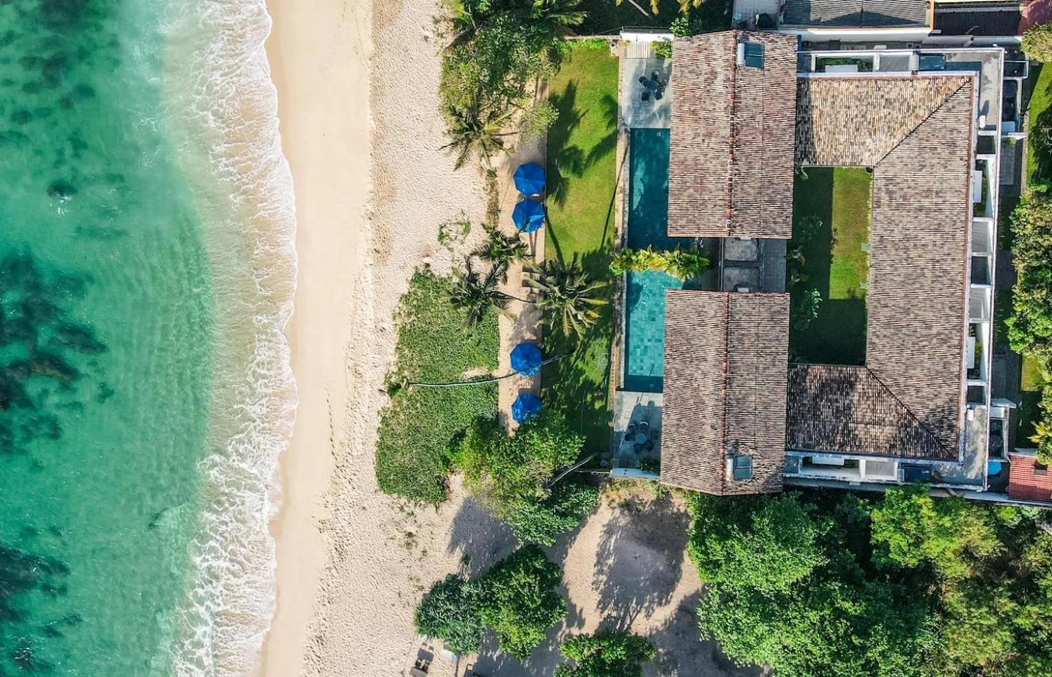 Bird's eye view in Ubuntu Beach Villas by Reveal