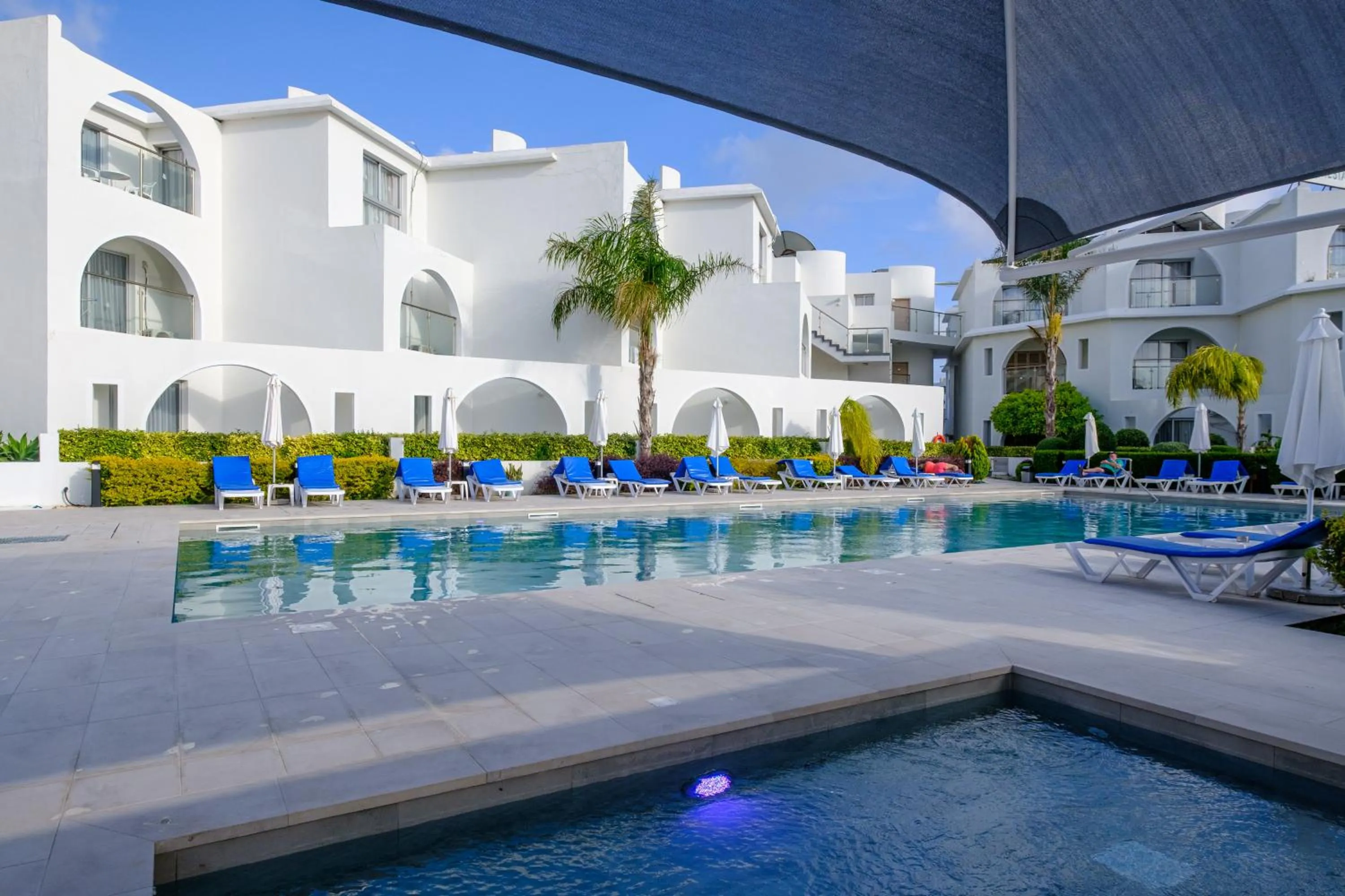 Pool view in Pandream Hotel Apartments