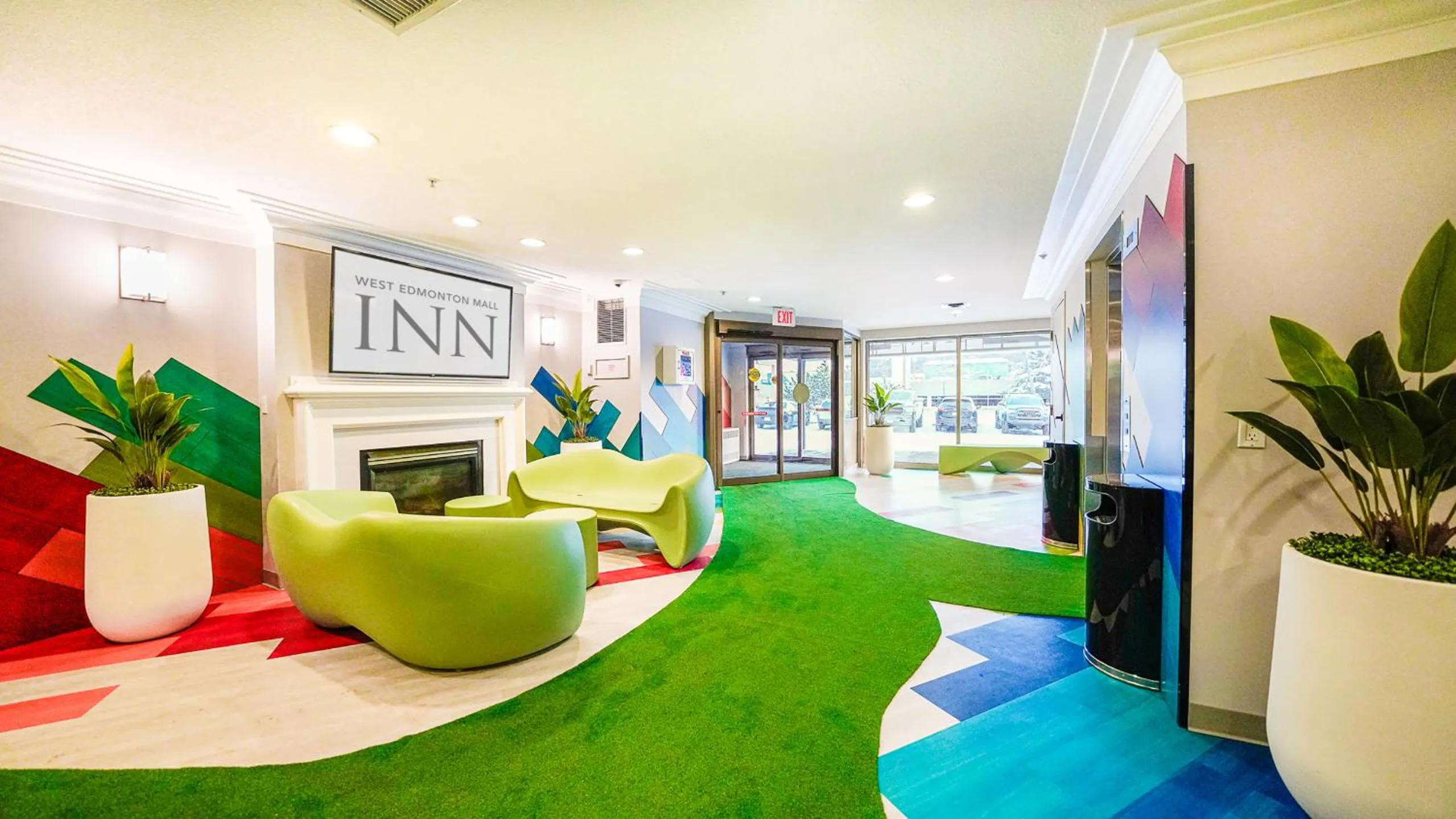 Facade/entrance in West Edmonton Mall Inn