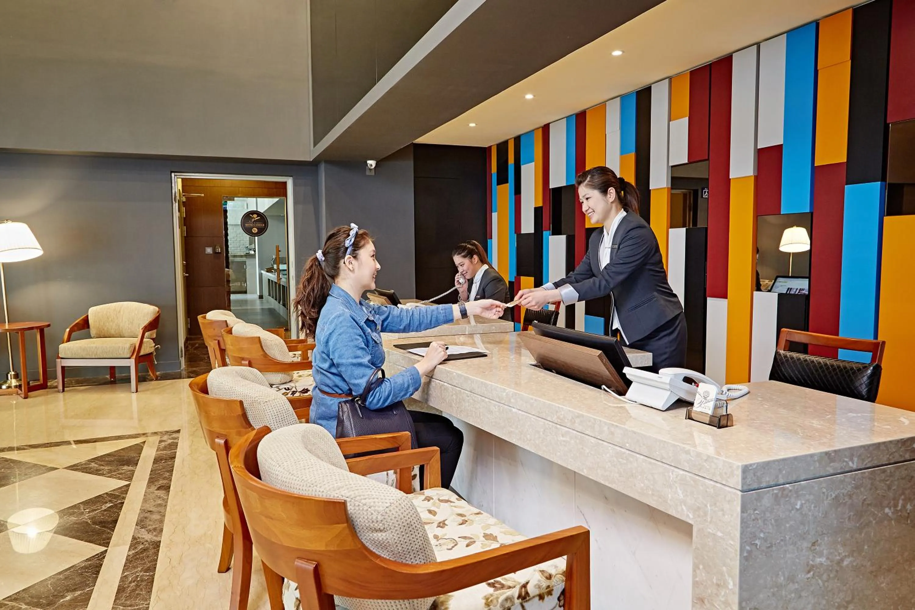 Lobby or reception in Hotel Sukimi