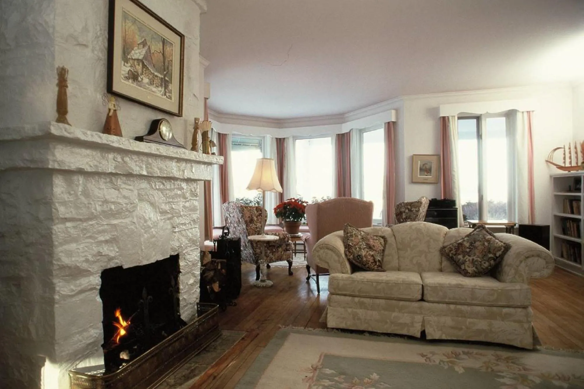 Living room in 241 - La Côte Fleurie - Les Immeubles Charlevoix