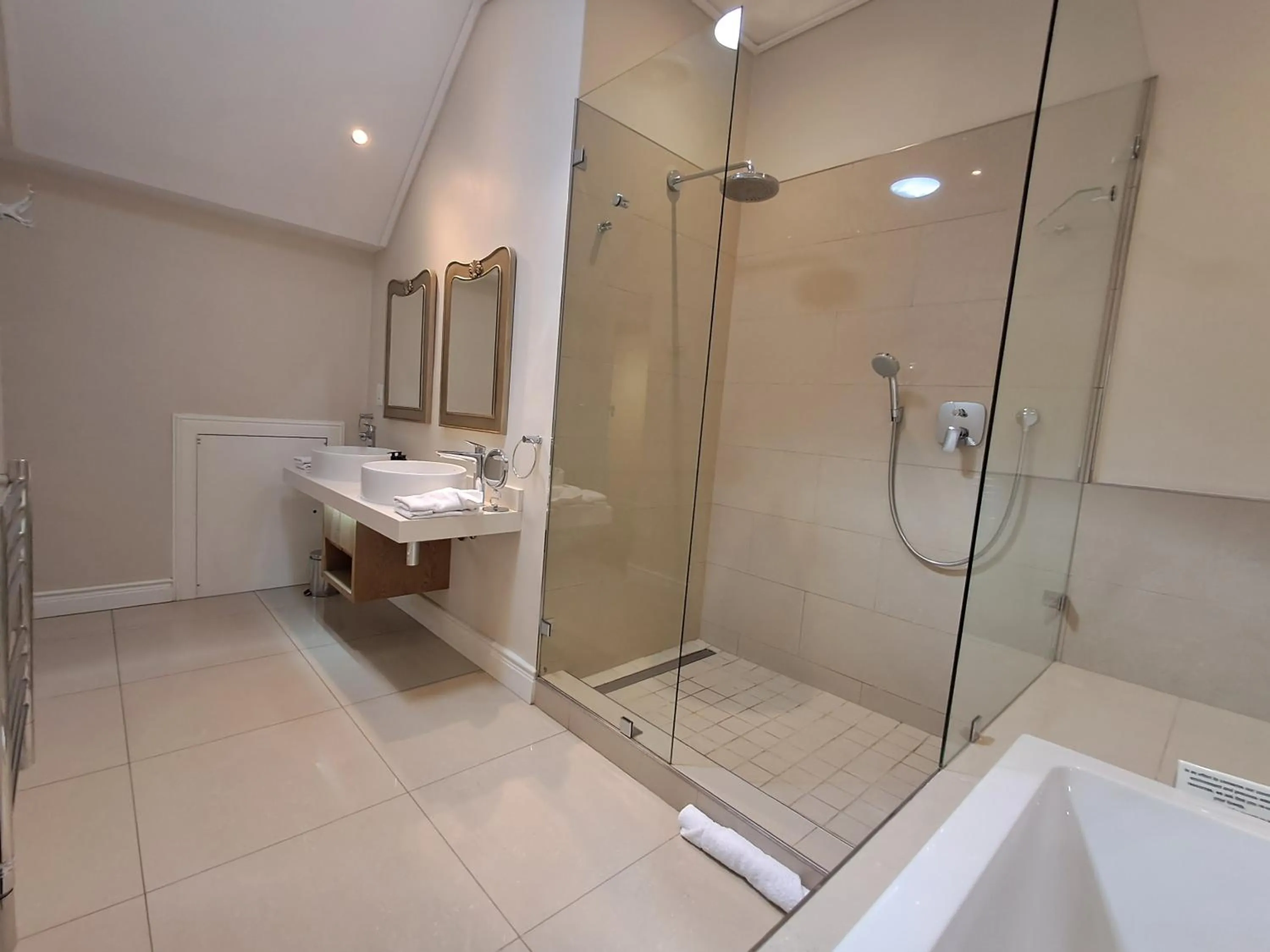 Shower in Wild Mushroom Country House