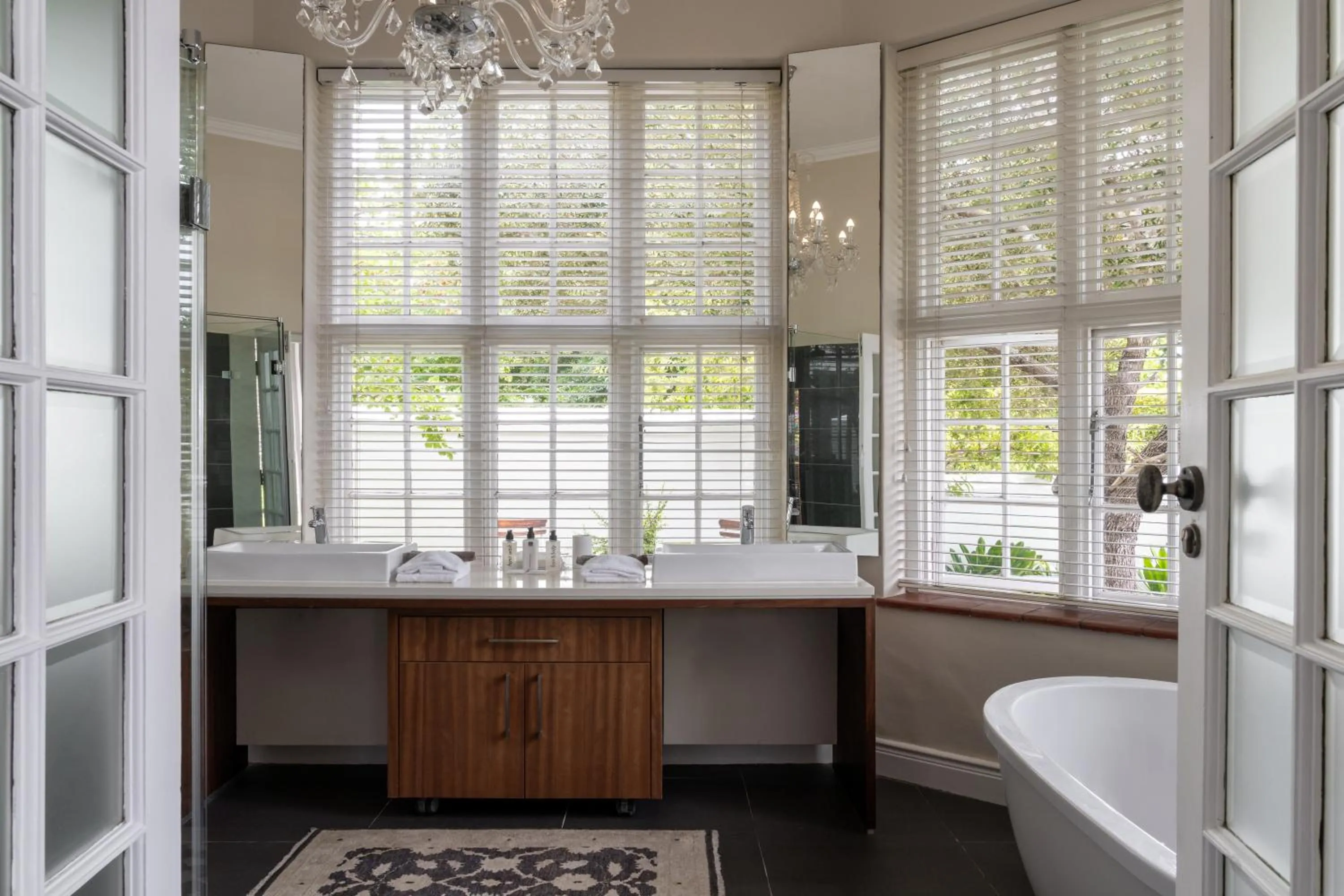 Bathroom in Wild Mushroom Country House