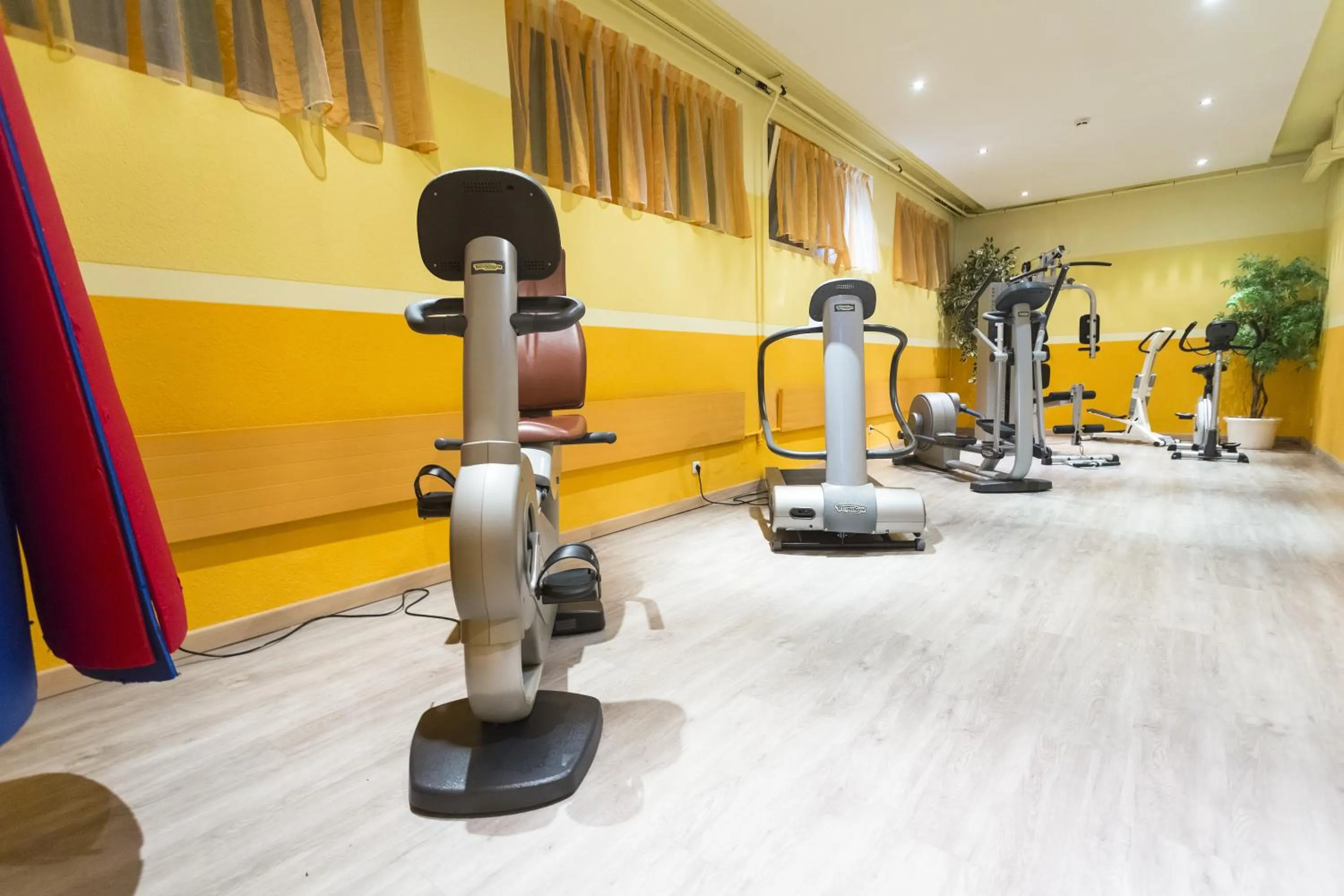 Fitness centre/facilities in Hotel Alpenhof
