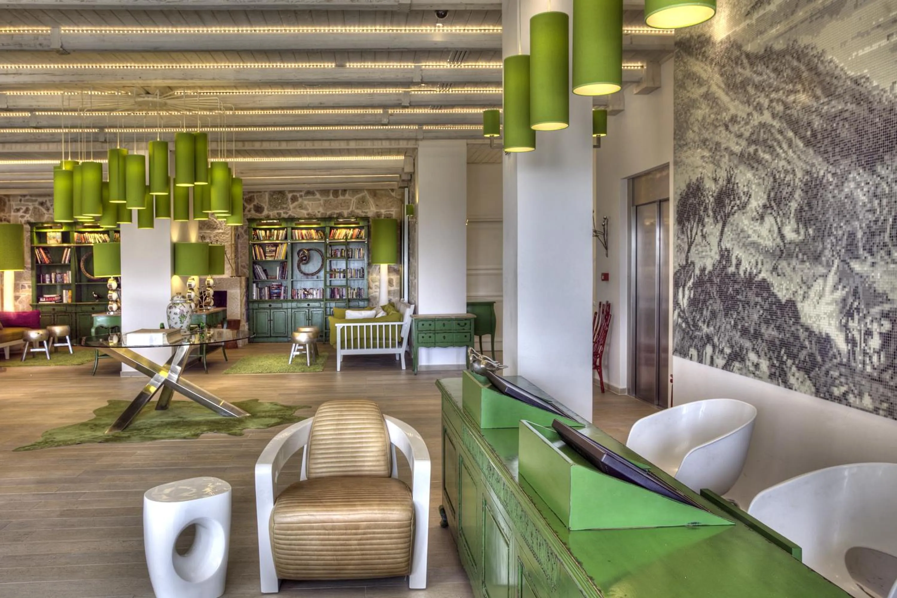 Lobby or reception in Salvator Villas & Spa Hotel