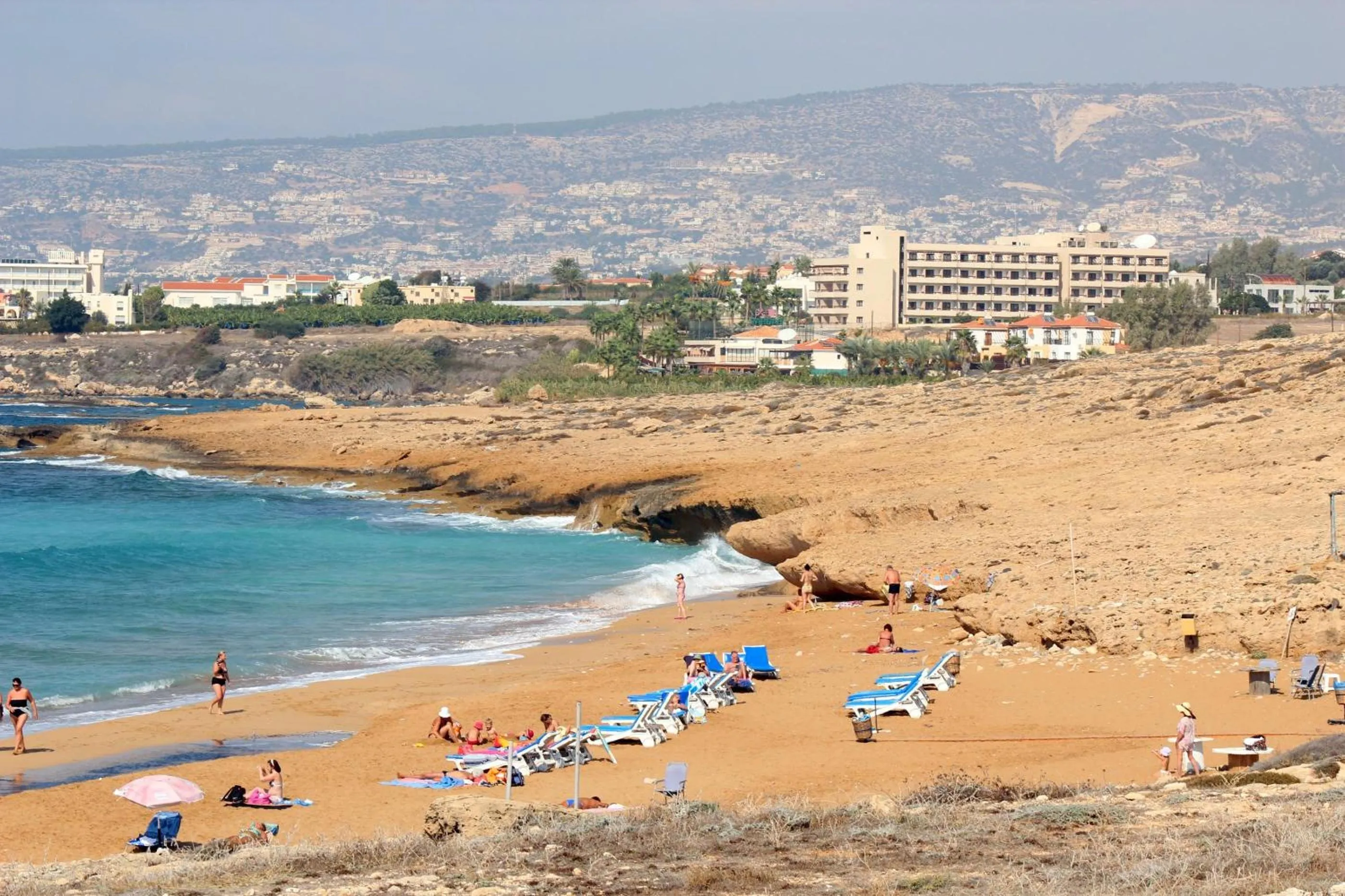 Beach in Helios Bay Hotel and Suites