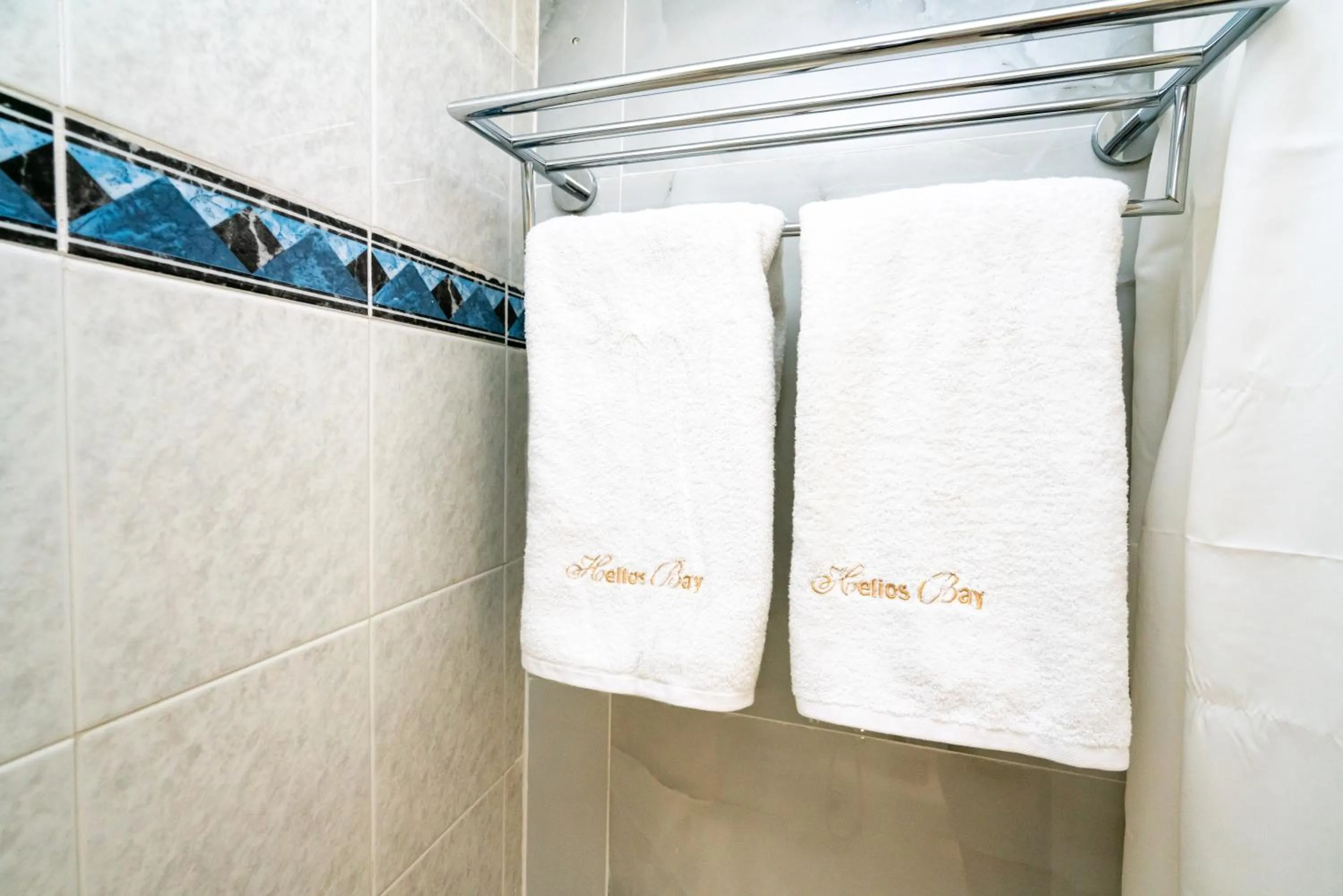 Bathroom in Helios Bay Hotel and Suites