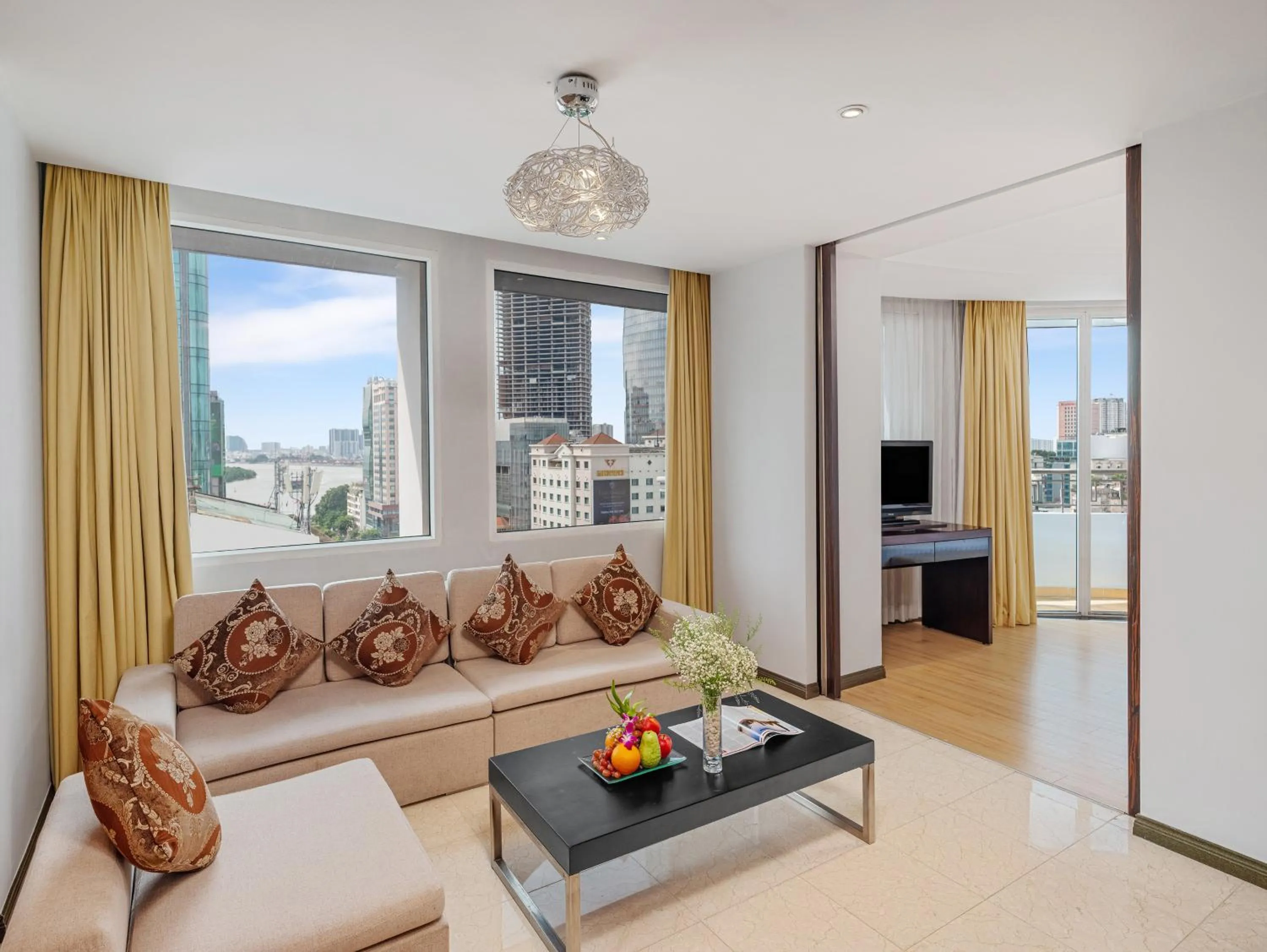 Living room in Palace Hotel Saigon
