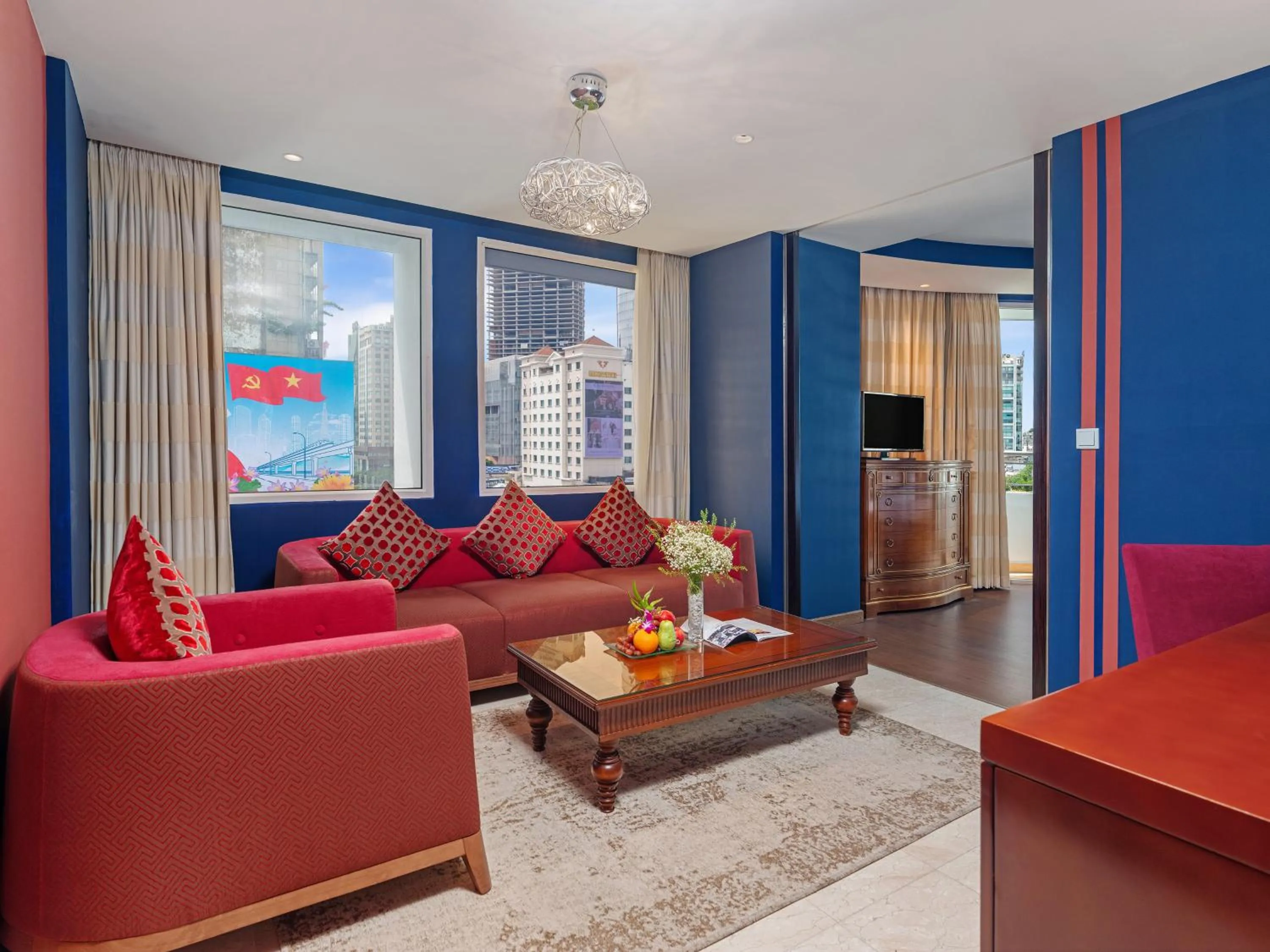 Living room in Palace Hotel Saigon