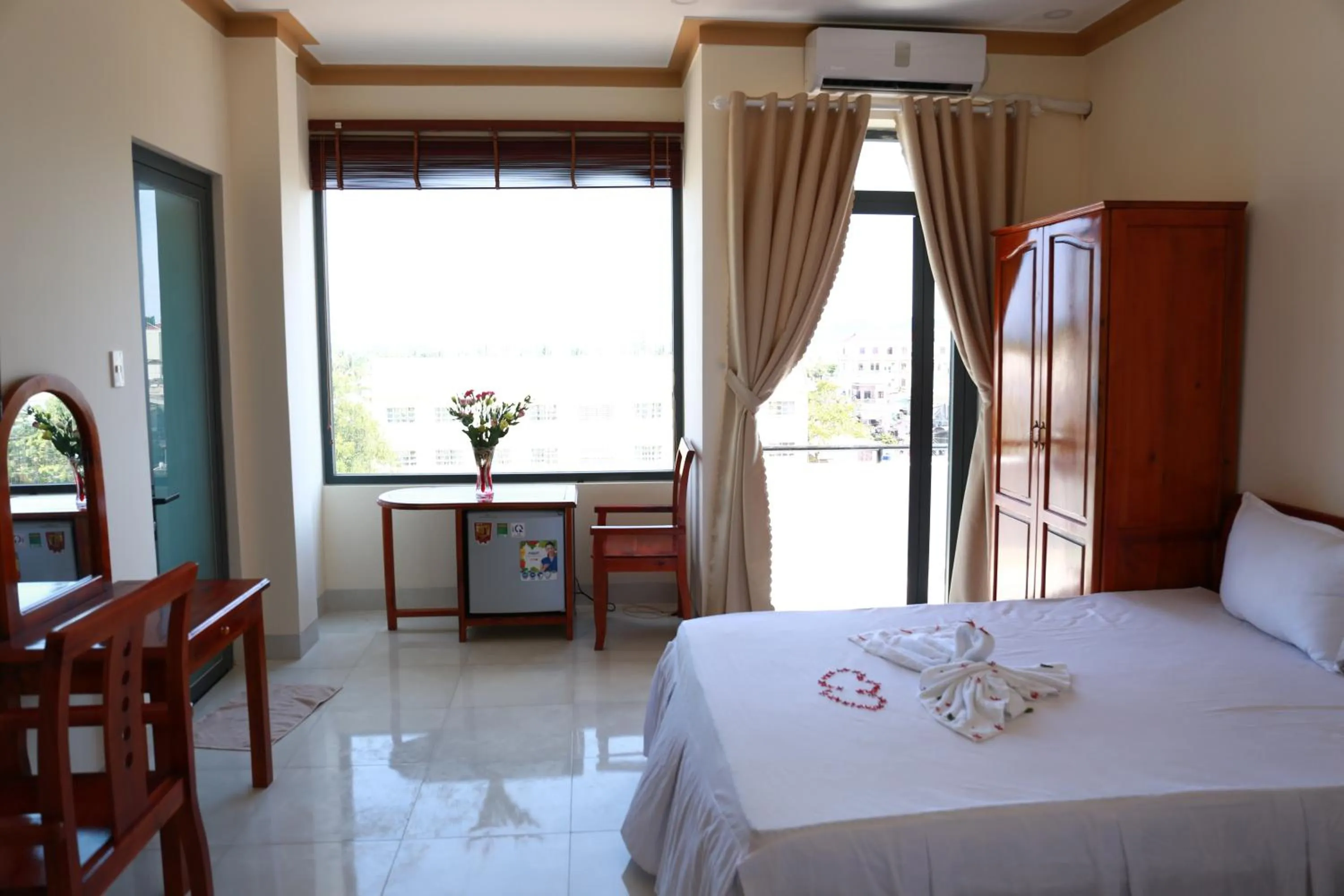 Bedroom in Lien Thong Hotel