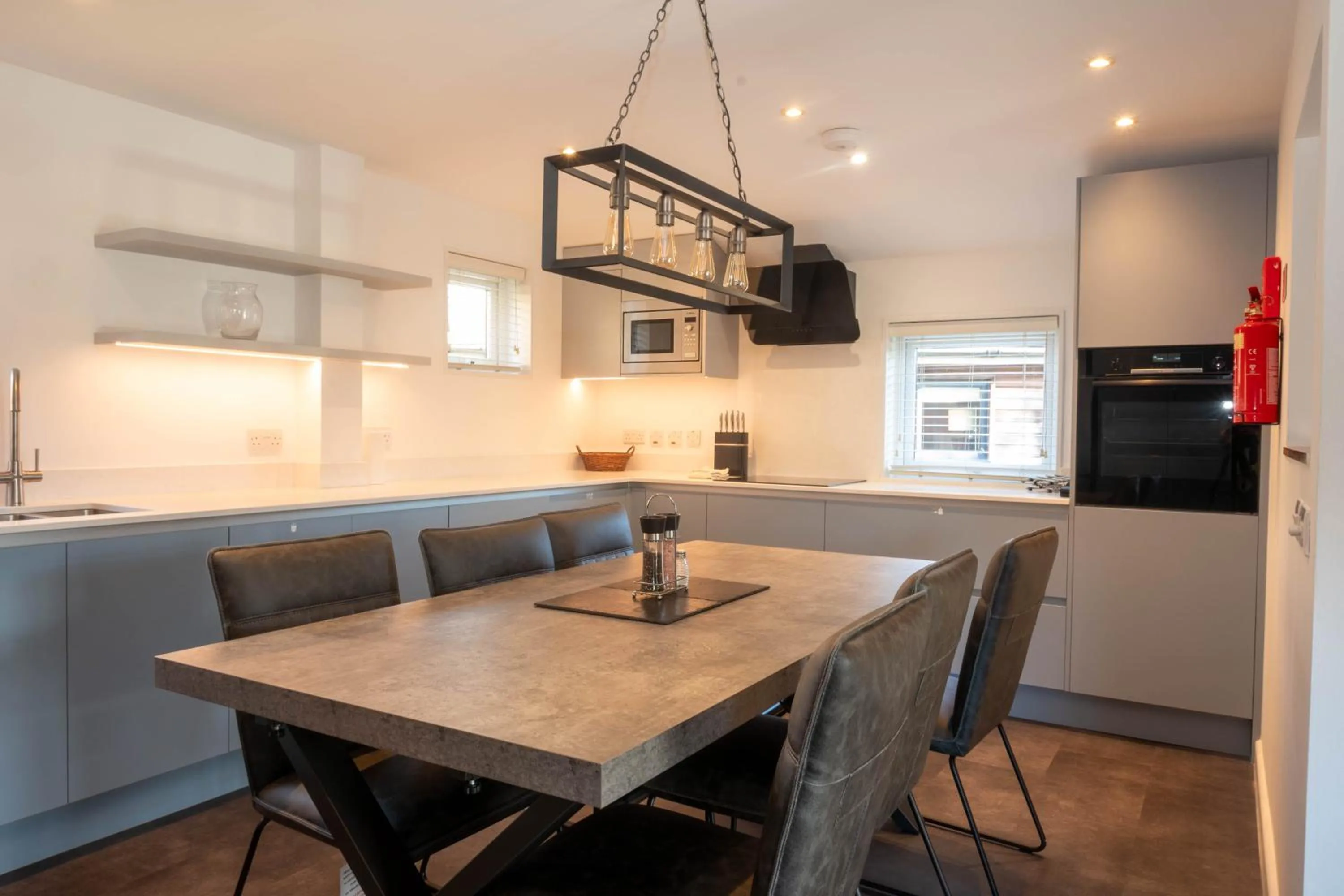 Dining area in The Cornwall Hotel Spa & Lodges