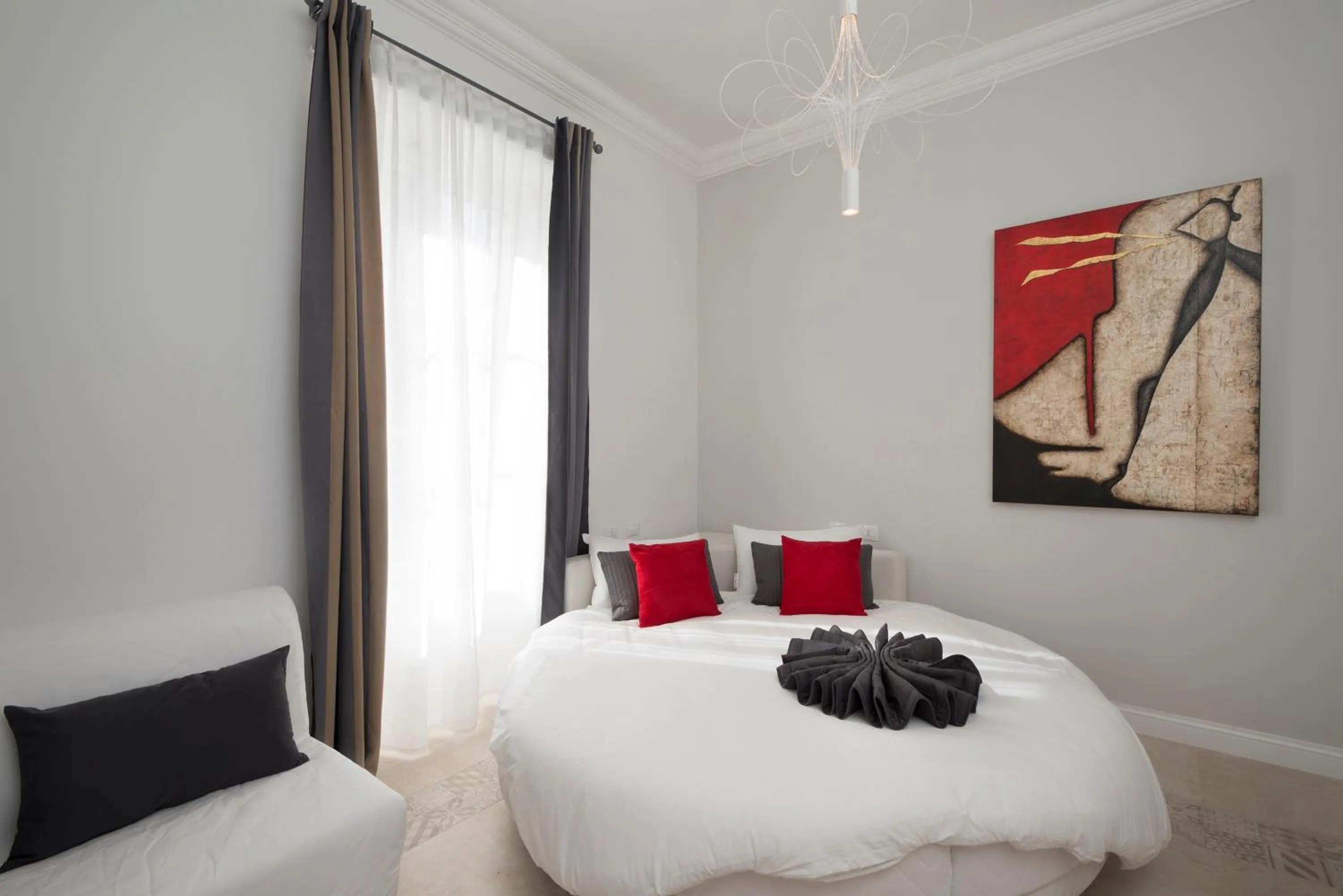 Bedroom, Bed in Vaticanspace Rooms