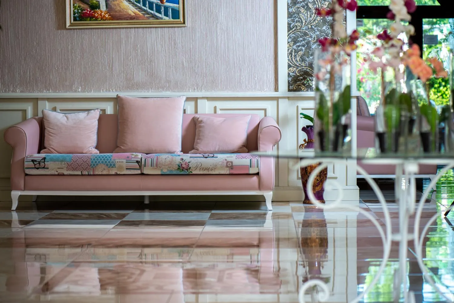 Lobby or reception in Siena Palace