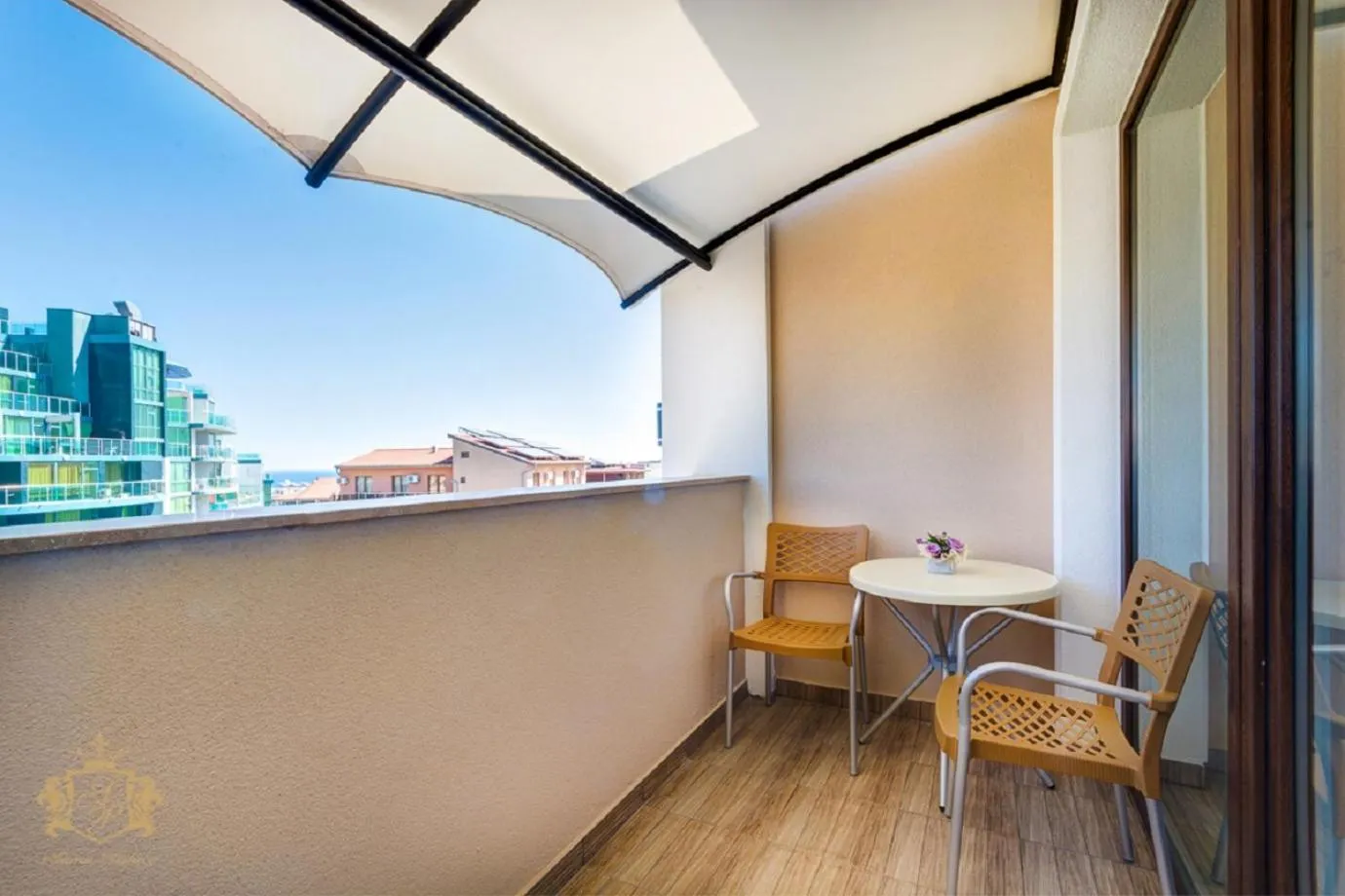 Balcony/Terrace in Siena Palace