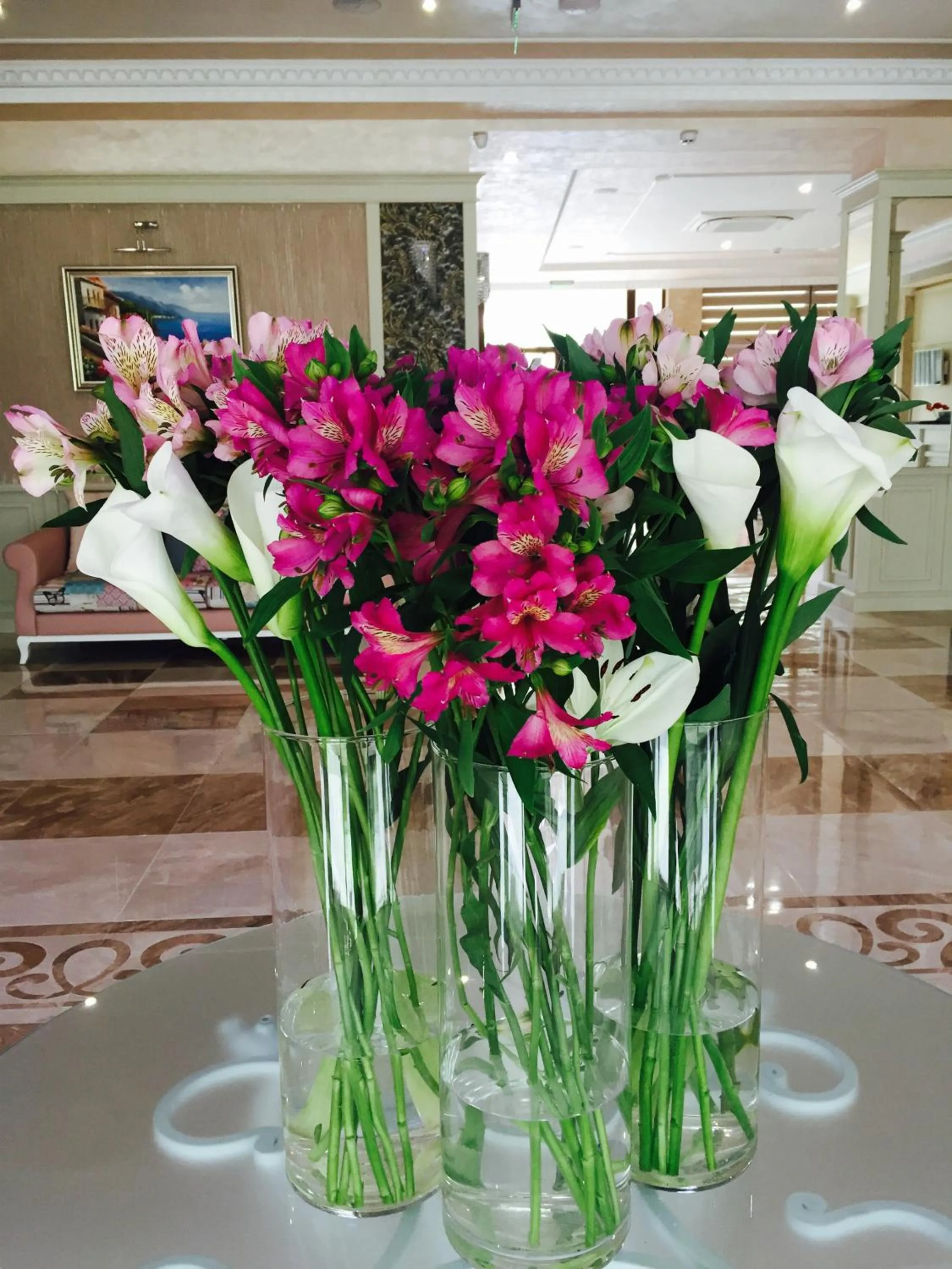 Lobby or reception in Siena Palace