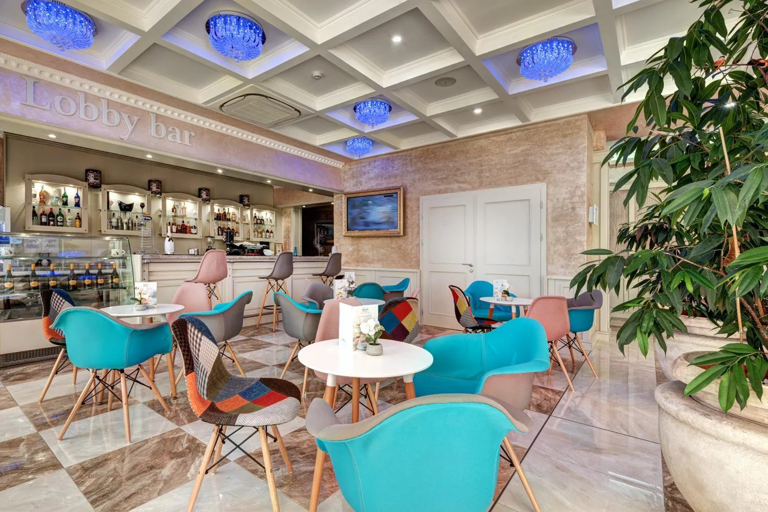 Lobby or reception in Siena Palace