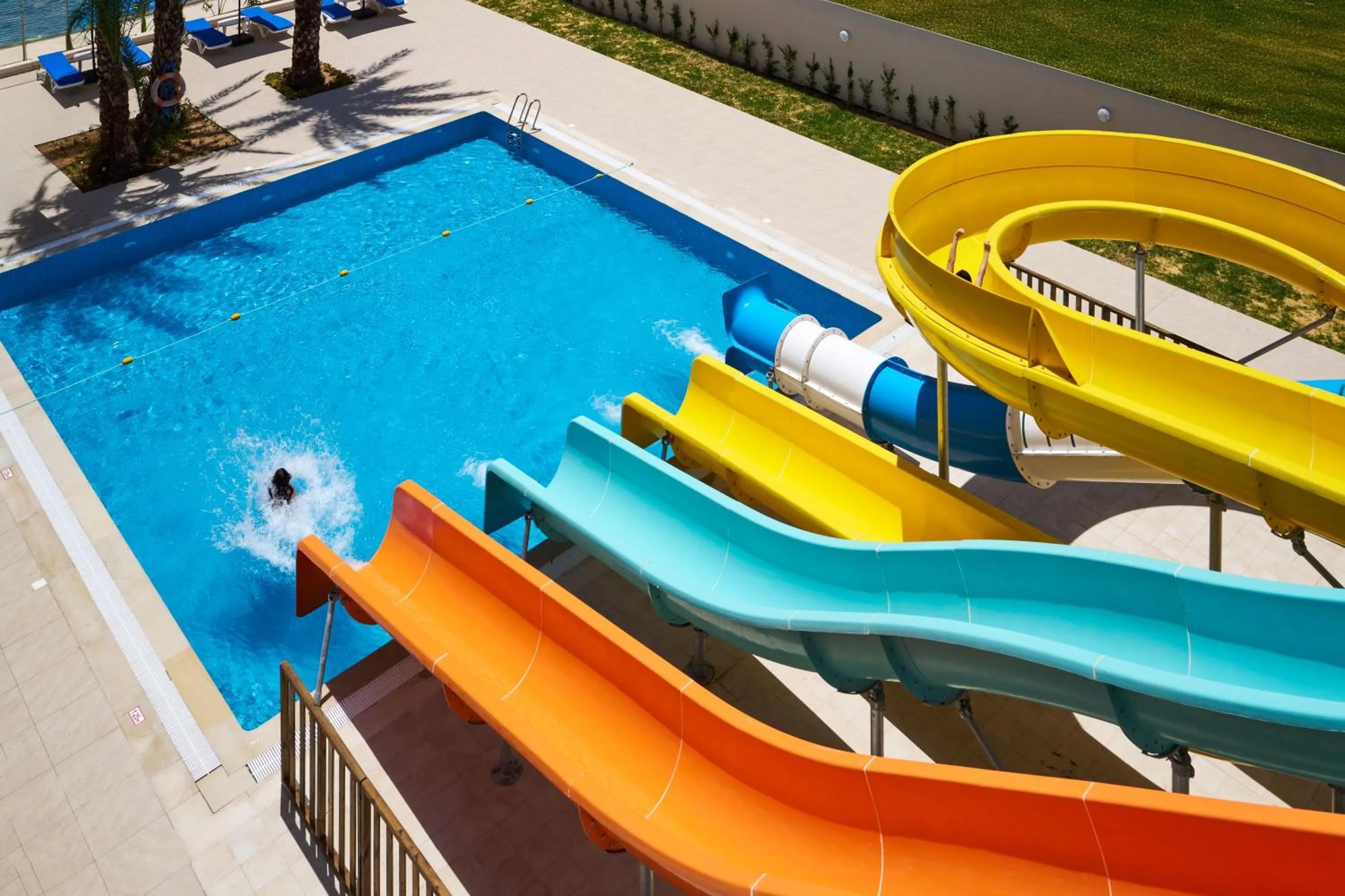Aqua park in TUI SUNEO Palm Beach Skanes - All Inclusive