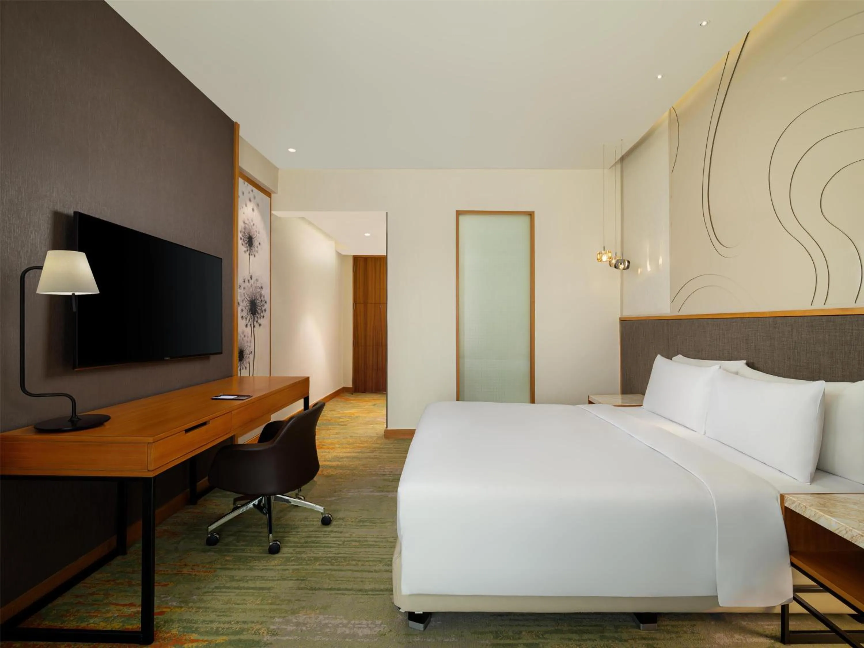 Bedroom, Bed in Radisson Golf & Convention Center Batam