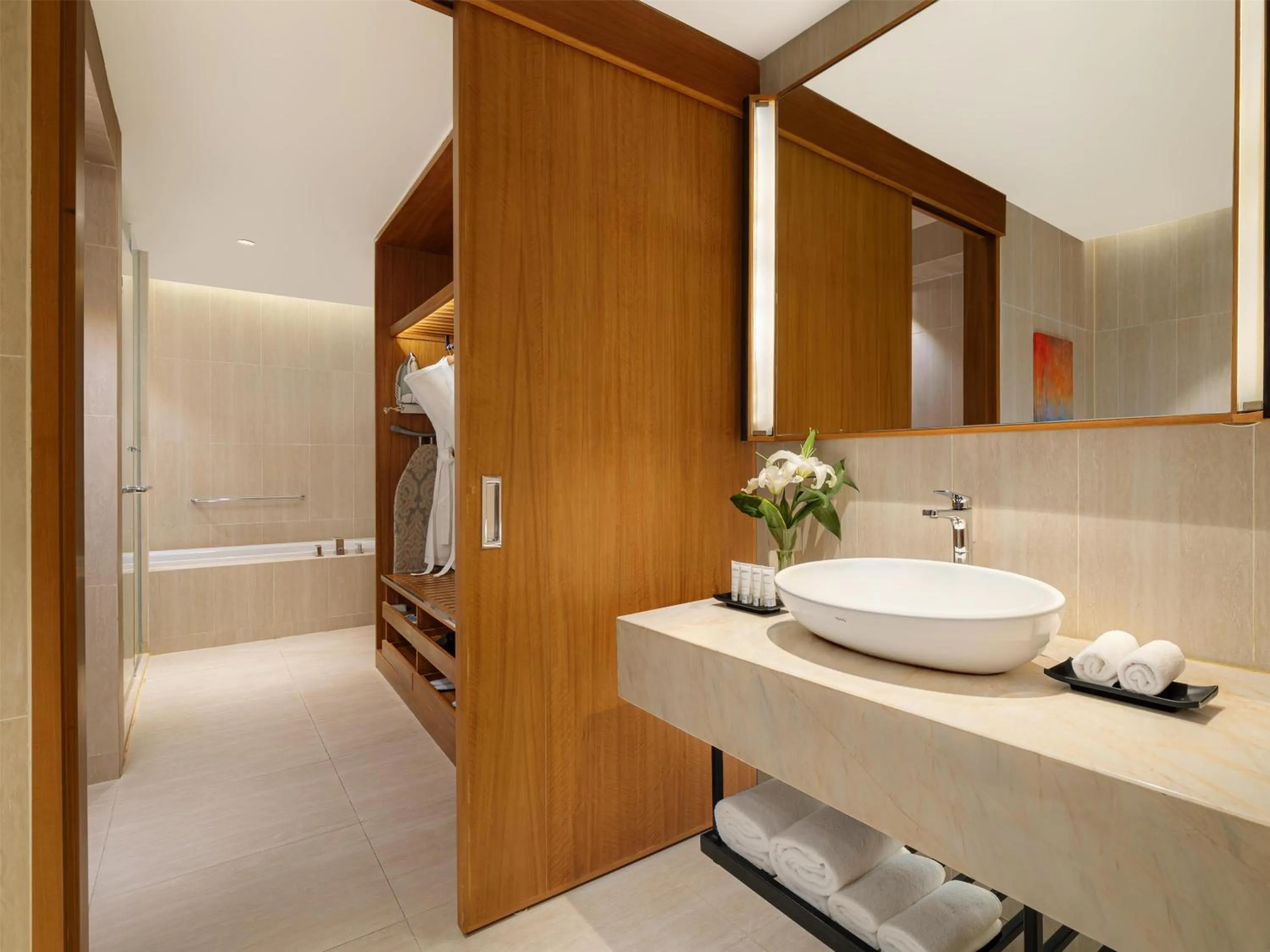 Bathroom in Radisson Golf & Convention Center Batam
