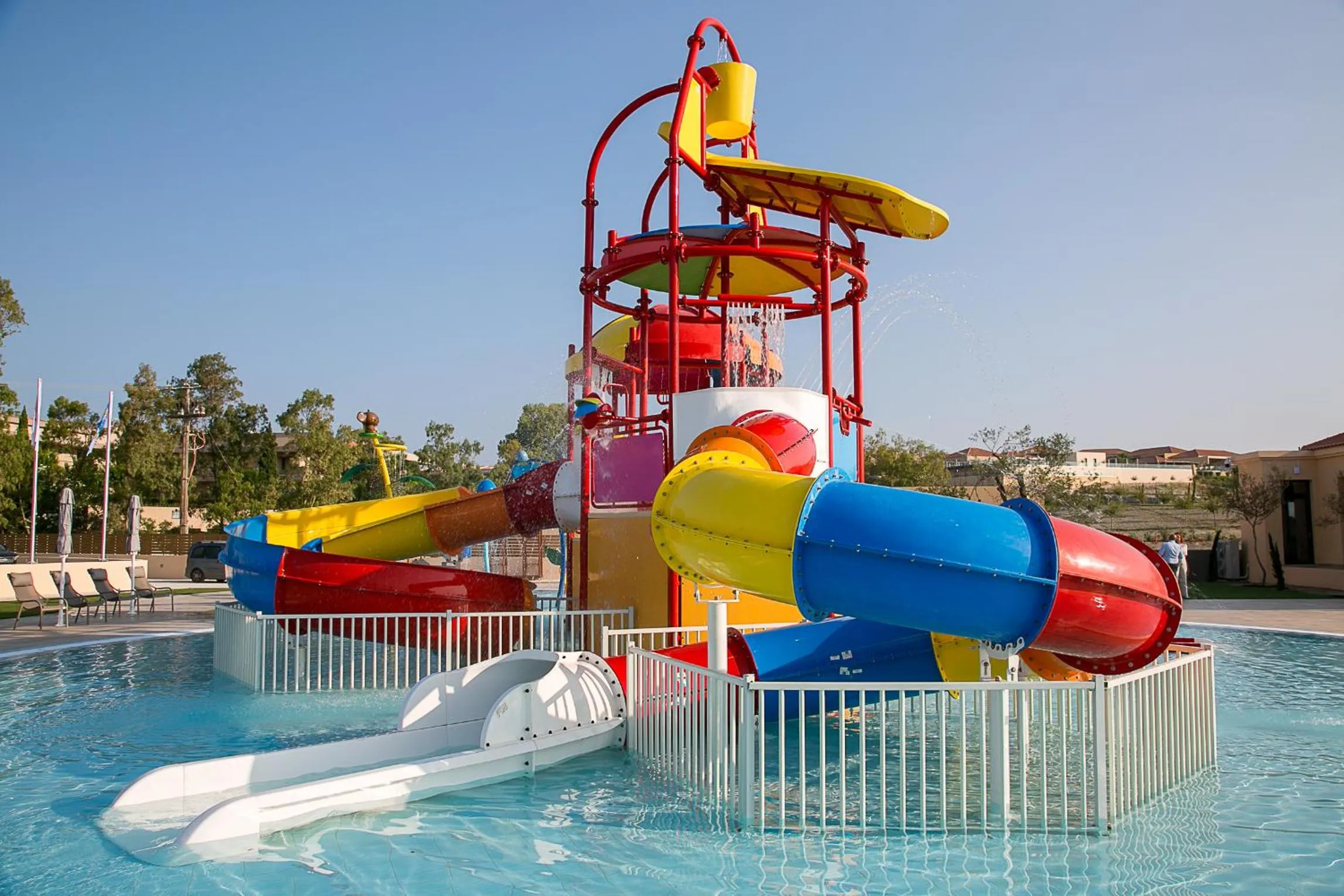 Swimming pool in Apollonion Asterias Resort and Spa