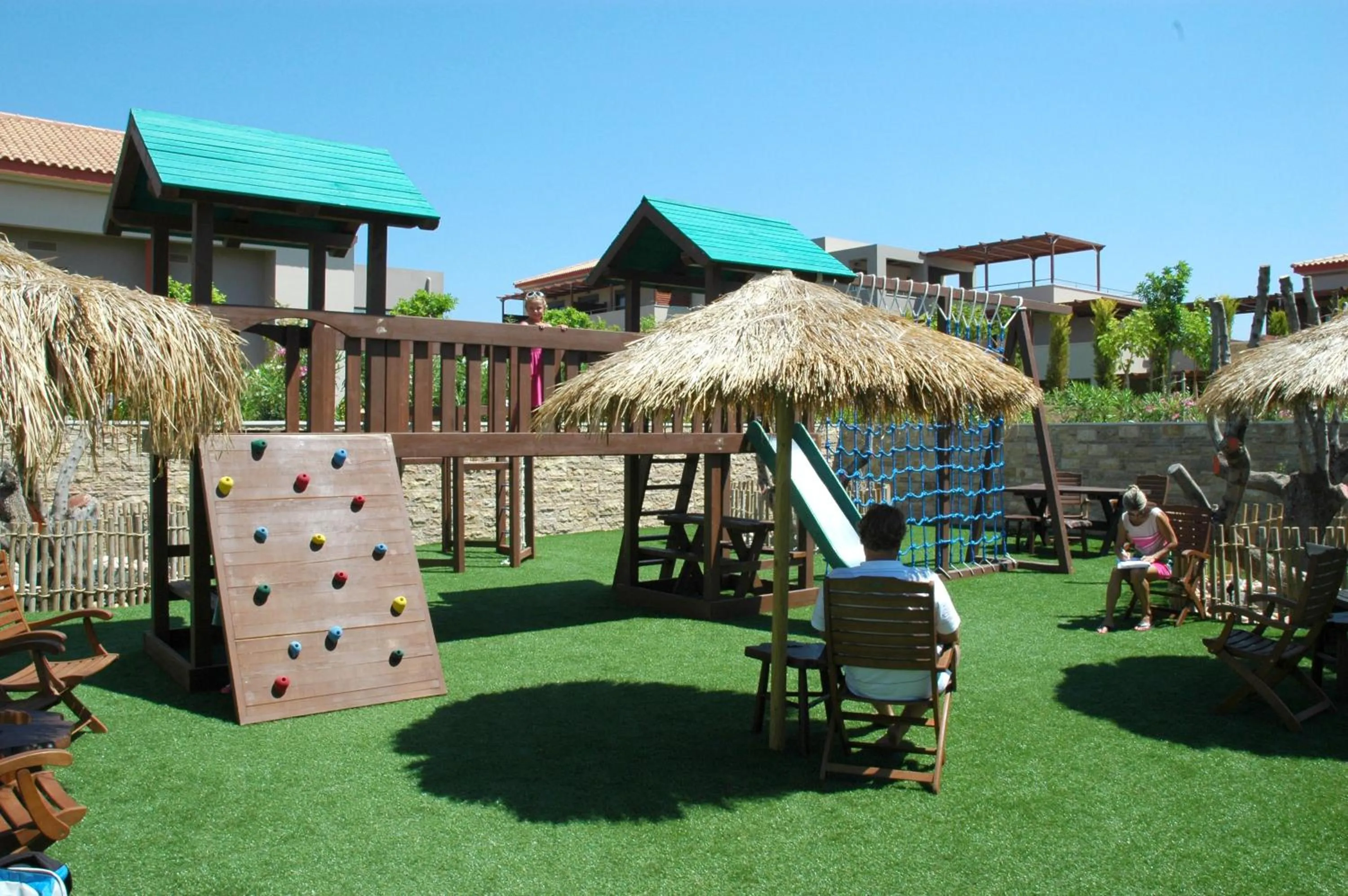 Children play ground in Apollonion Asterias Resort and Spa
