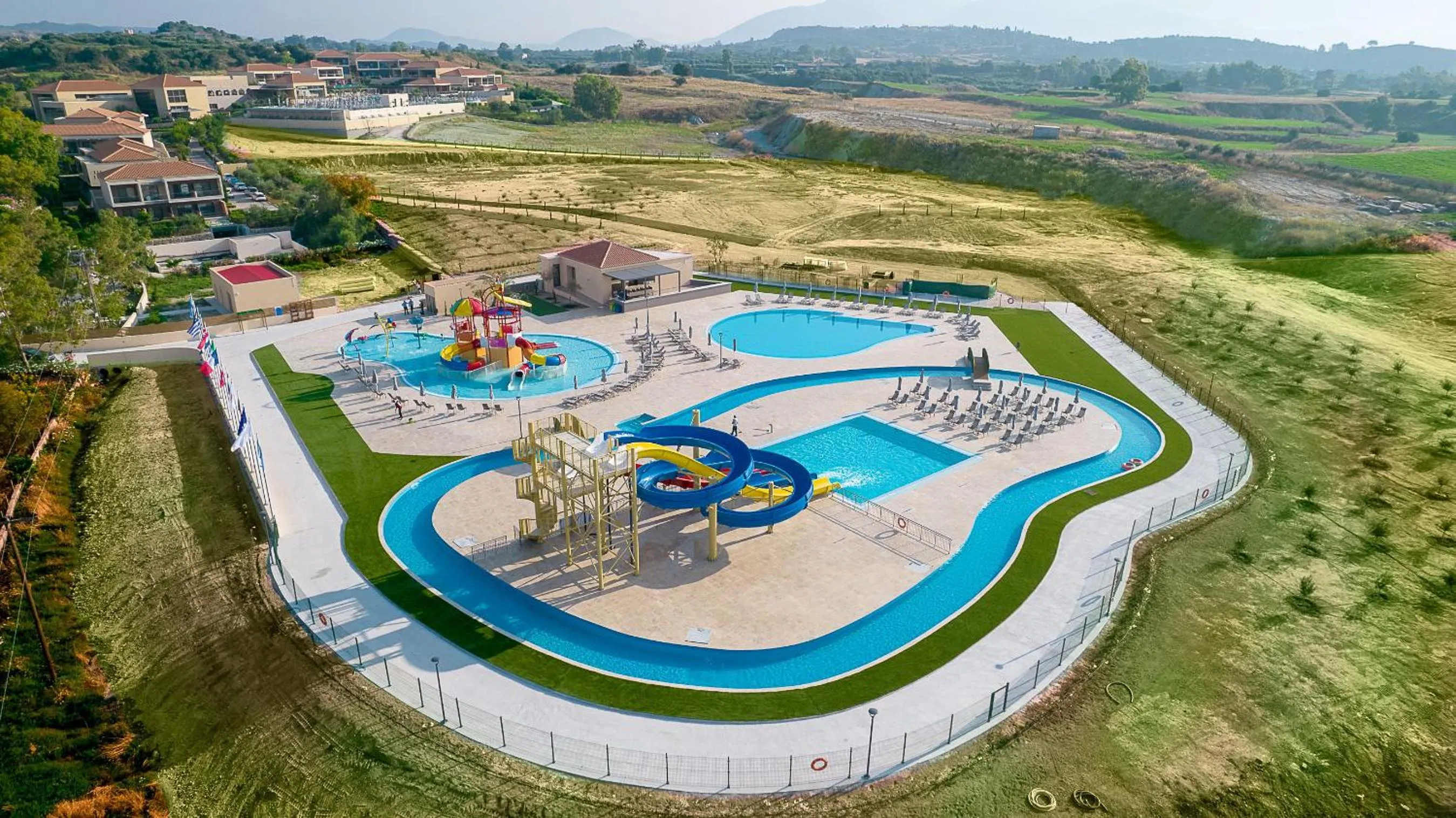 Swimming pool in Apollonion Asterias Resort and Spa