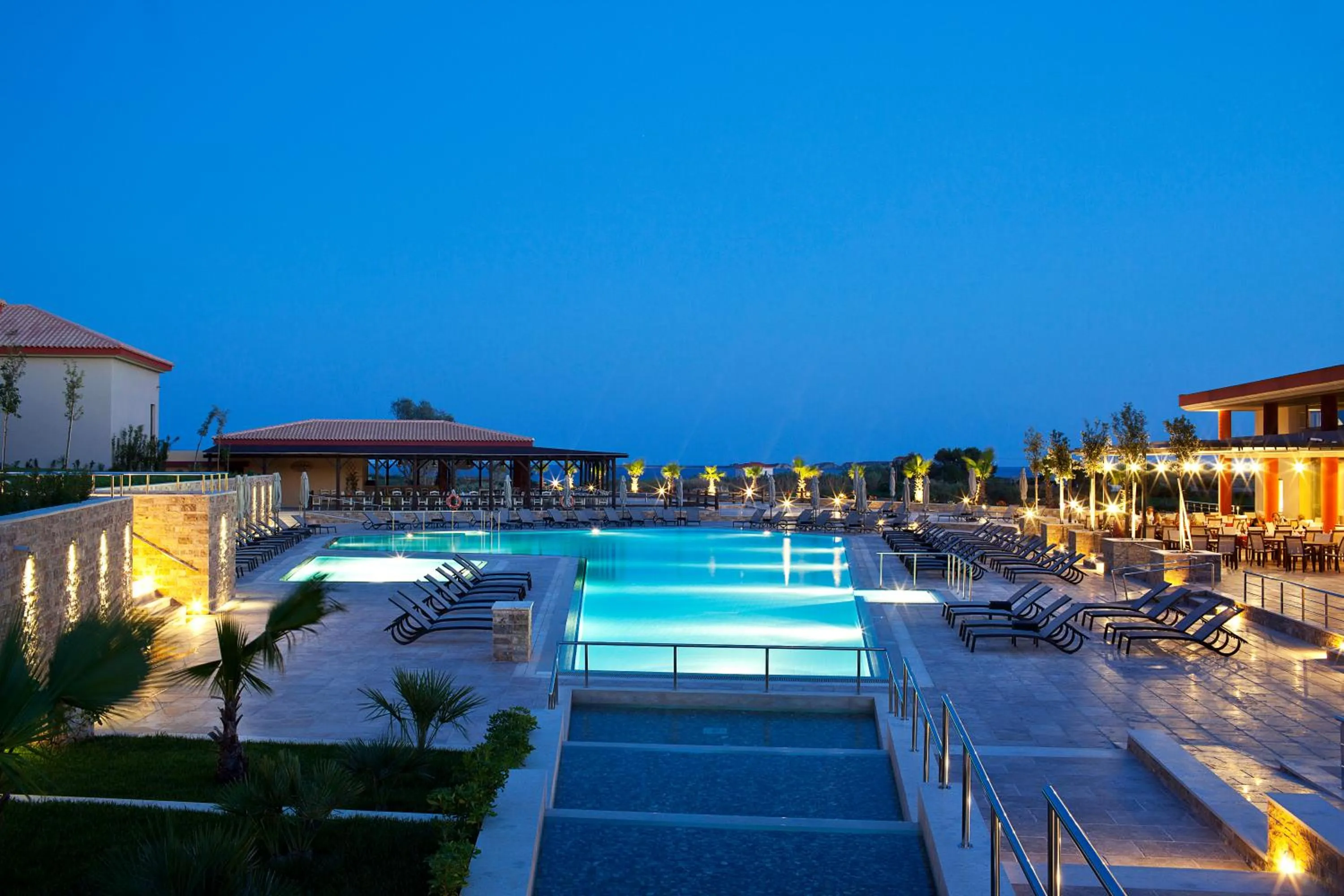 Swimming pool in Apollonion Asterias Resort and Spa