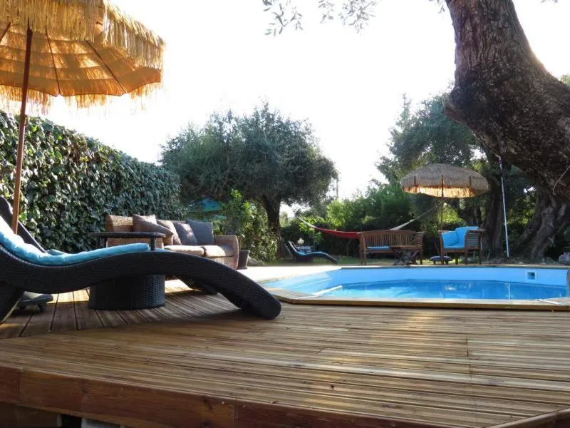 Swimming pool in Hotel mon Soleil