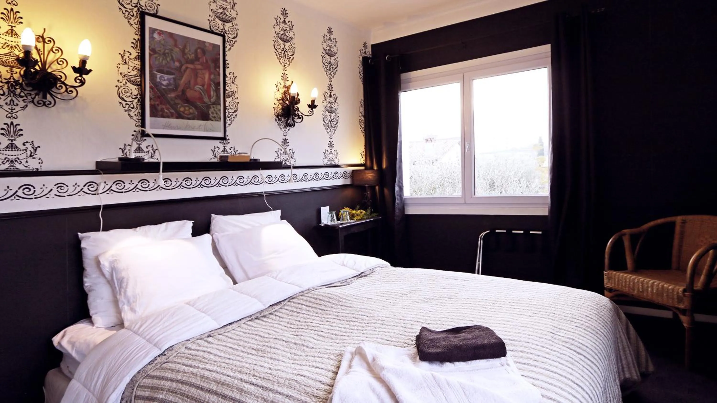 Photo of the whole room, Bed in Hotel mon Soleil