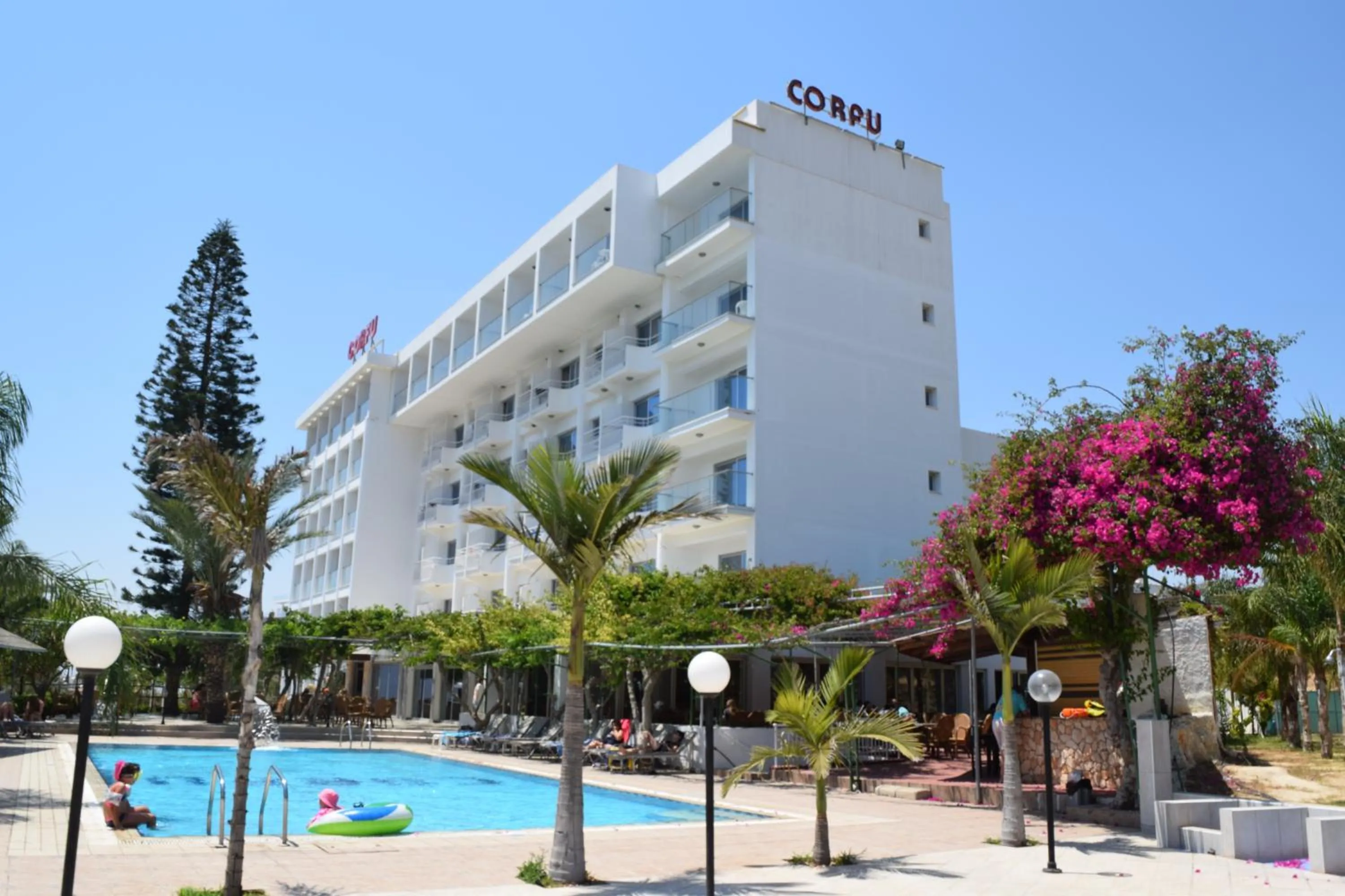 Property building in Corfu Hotel