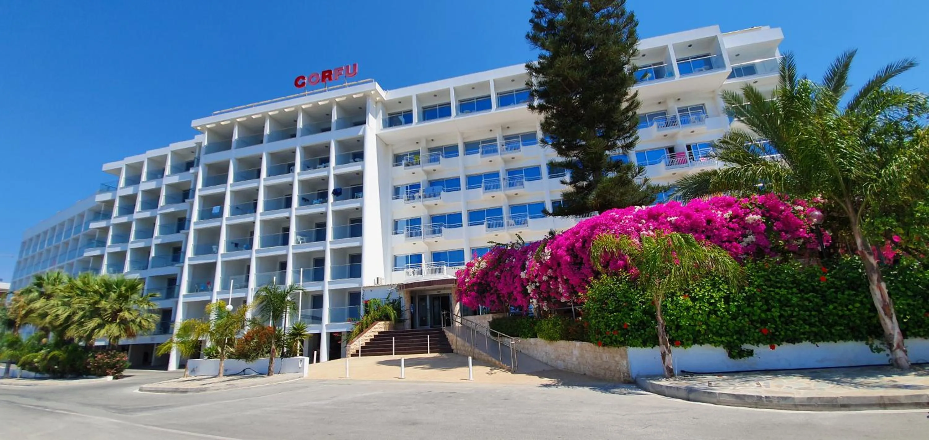 Property building in Corfu Hotel