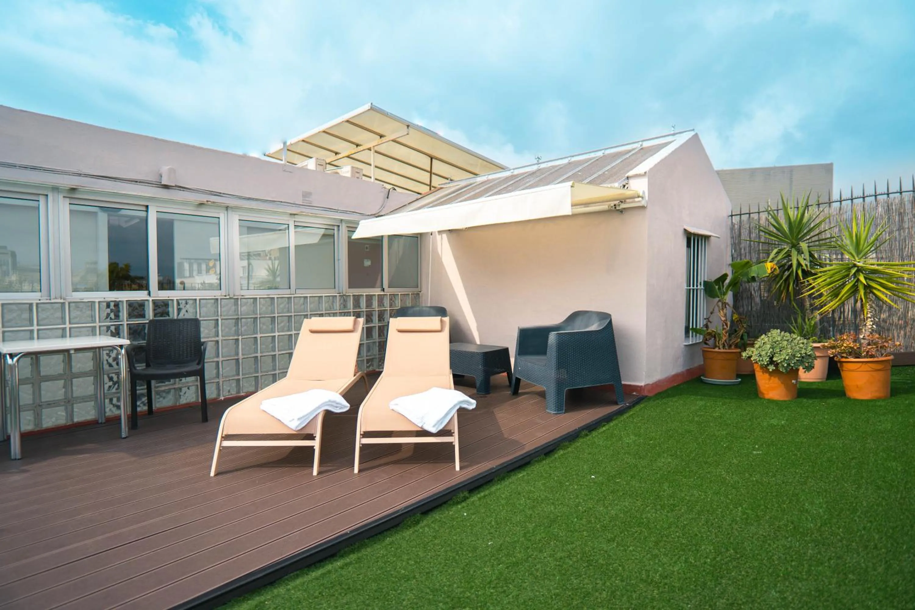 Solarium in Smartr Barcelona Ramblas