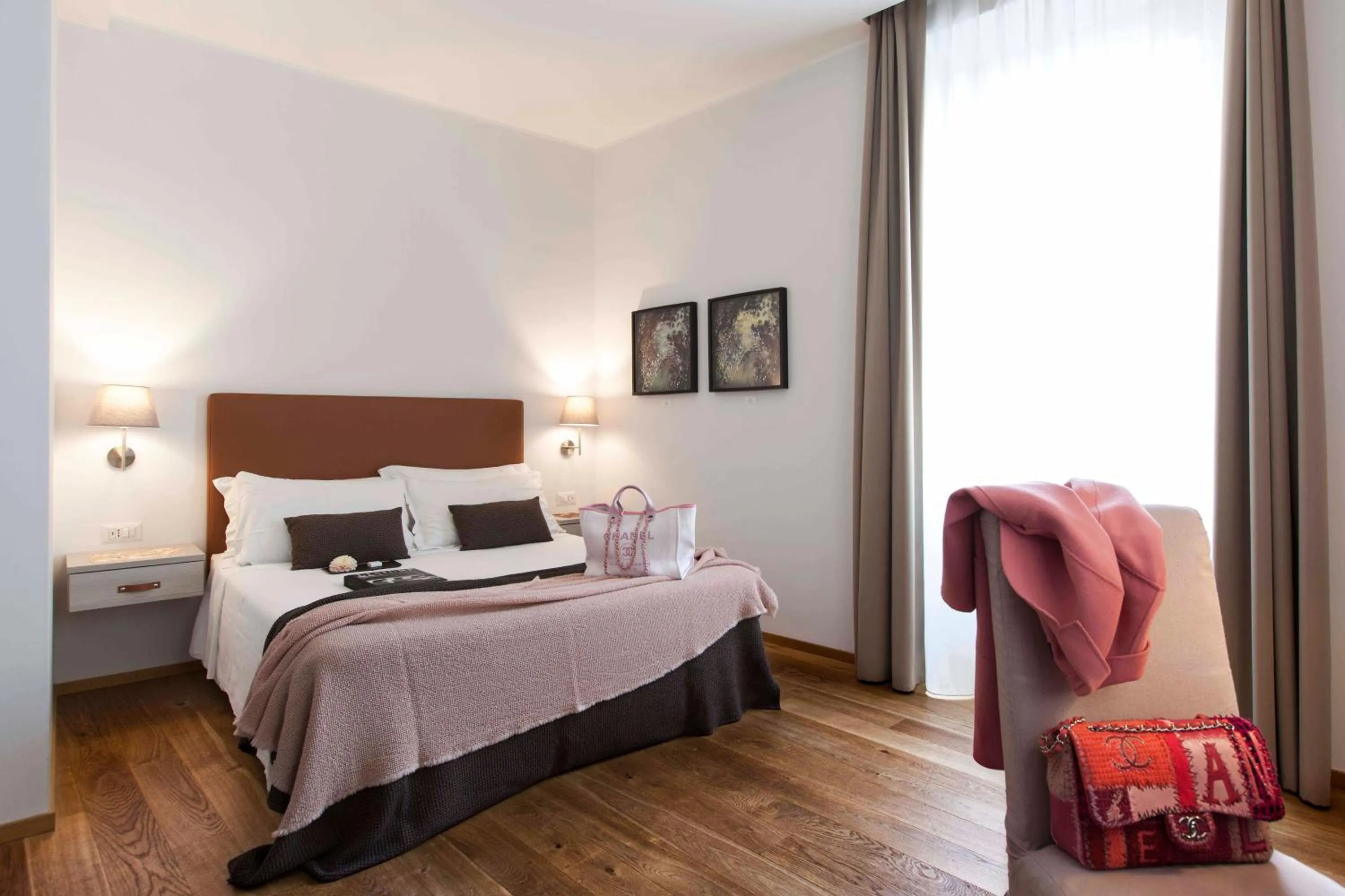 Bed in Giuturna Boutique Hotel