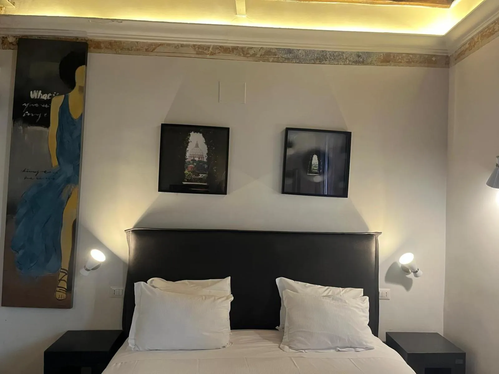 Bed in Giuturna Boutique Hotel
