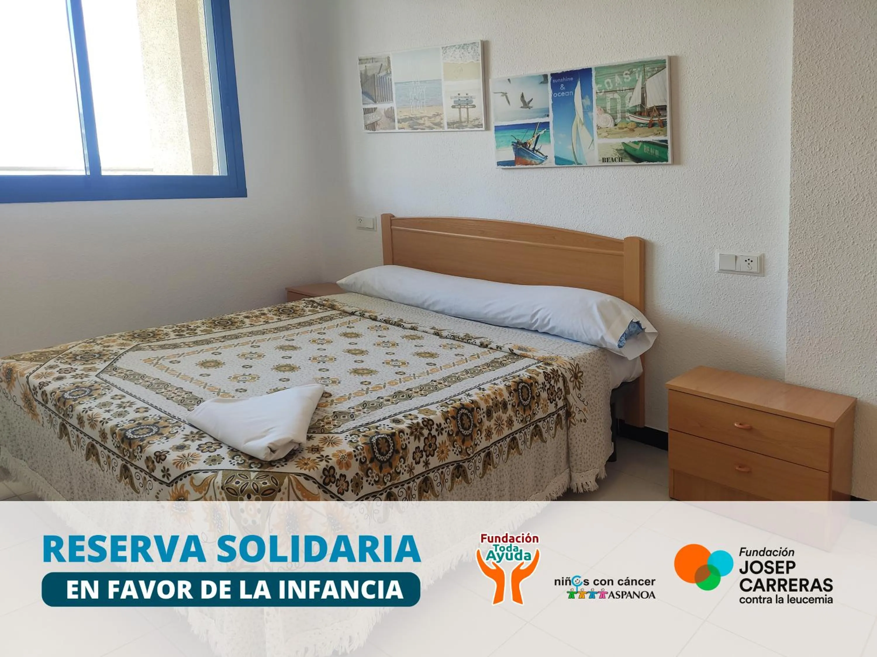 Bed in Apartamentos Surfing 3000