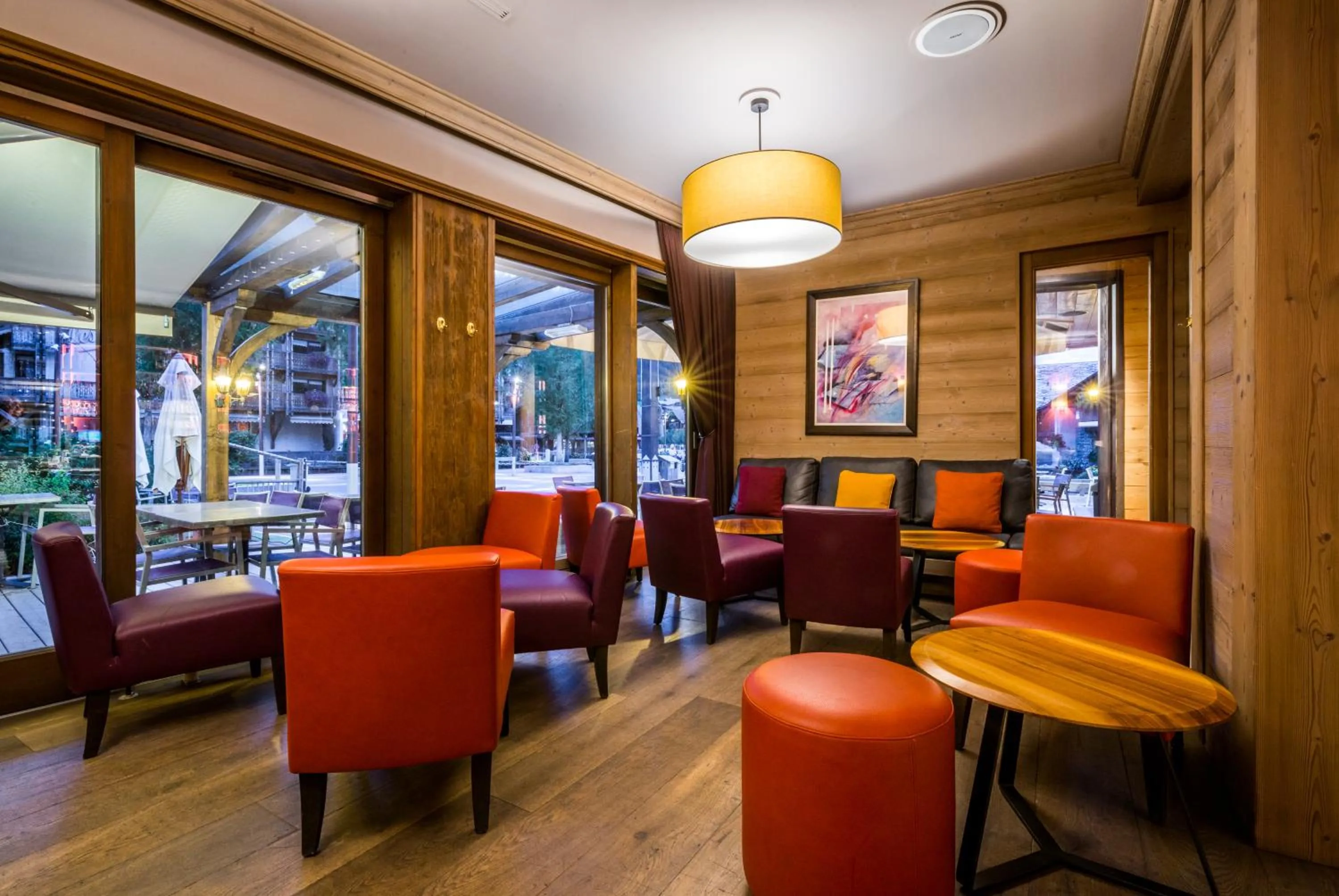 Lounge or bar in Hotel Le Samoyede