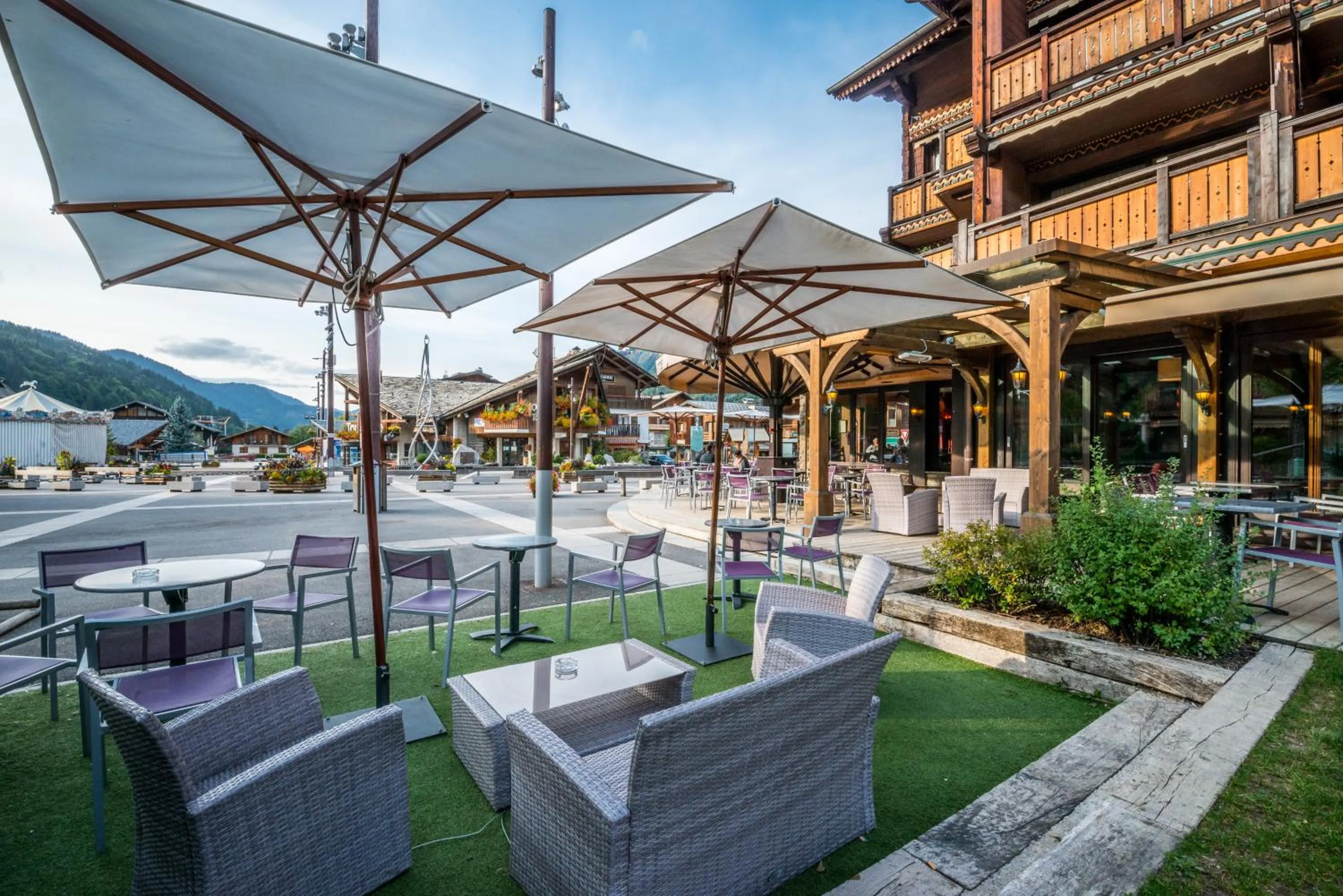 Garden in Hotel Le Samoyede