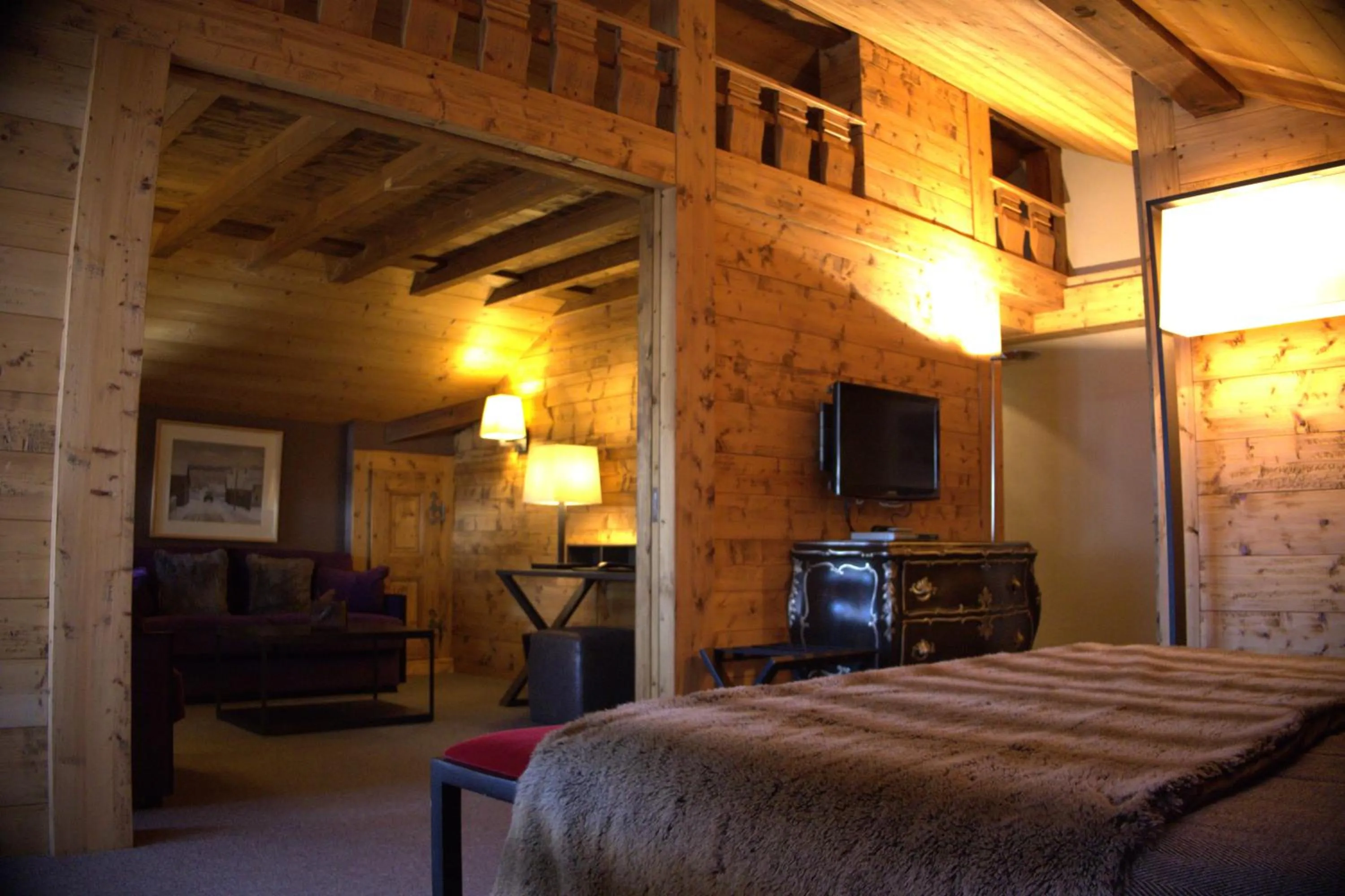 Bedroom, Bed in Hotel Le Samoyede
