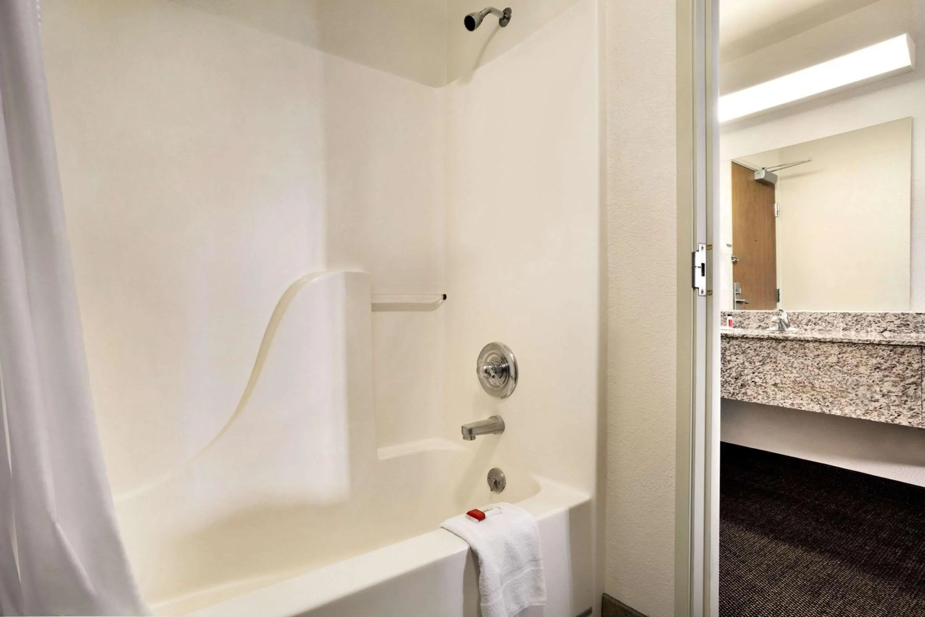 Bathroom in Travelodge by Wyndham Cheyenne