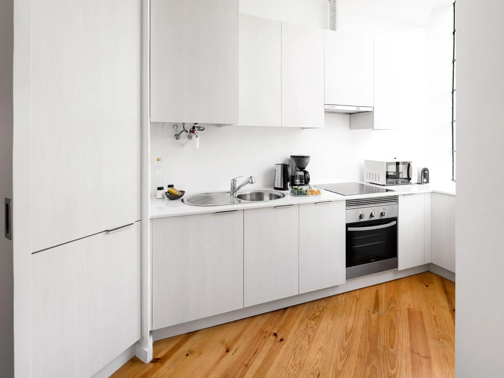 Kitchen or kitchenette in Lisbon Serviced Apartments - Castelo S. Jorge