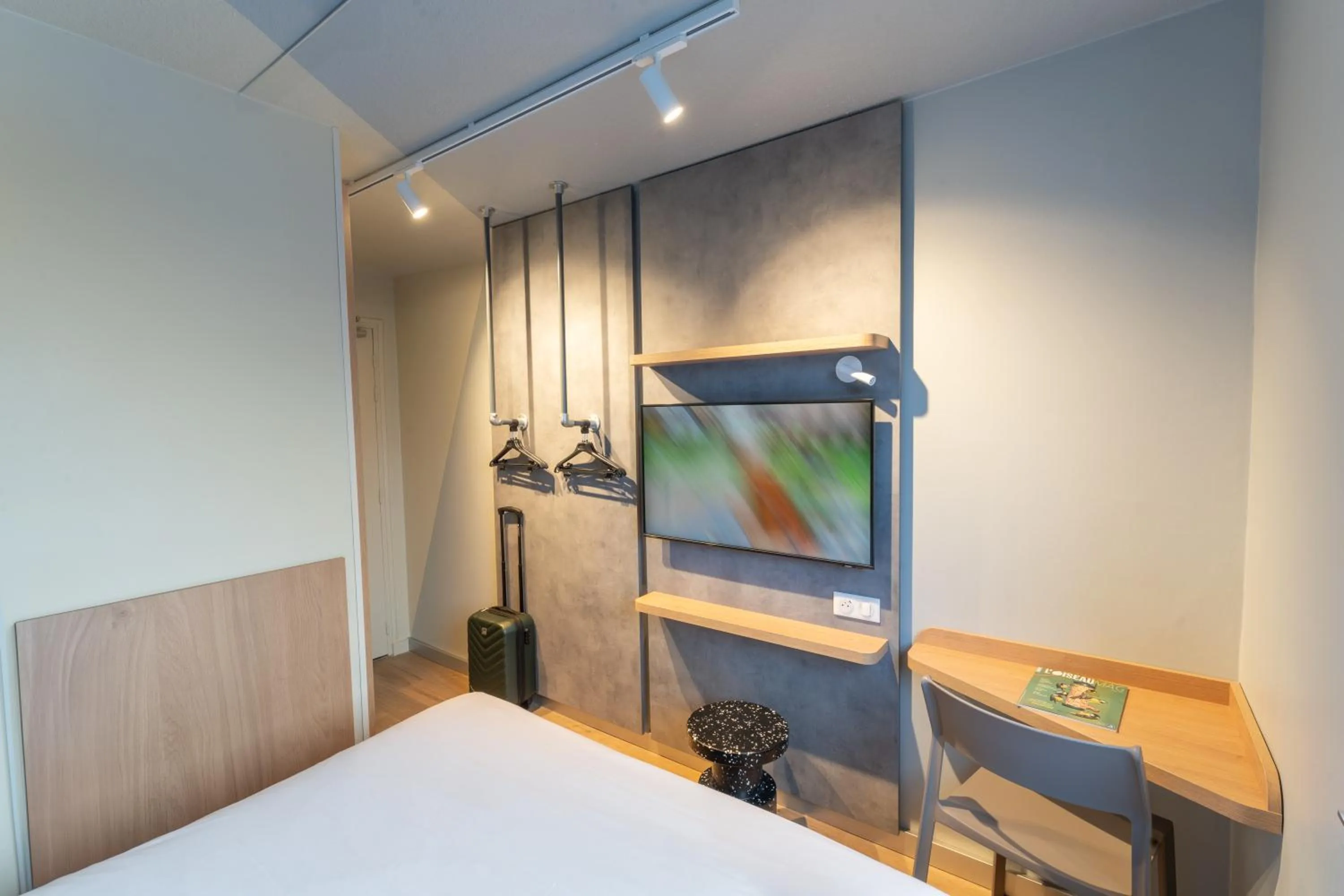 Bed in Hotel Ibis Budget Rennes Cesson