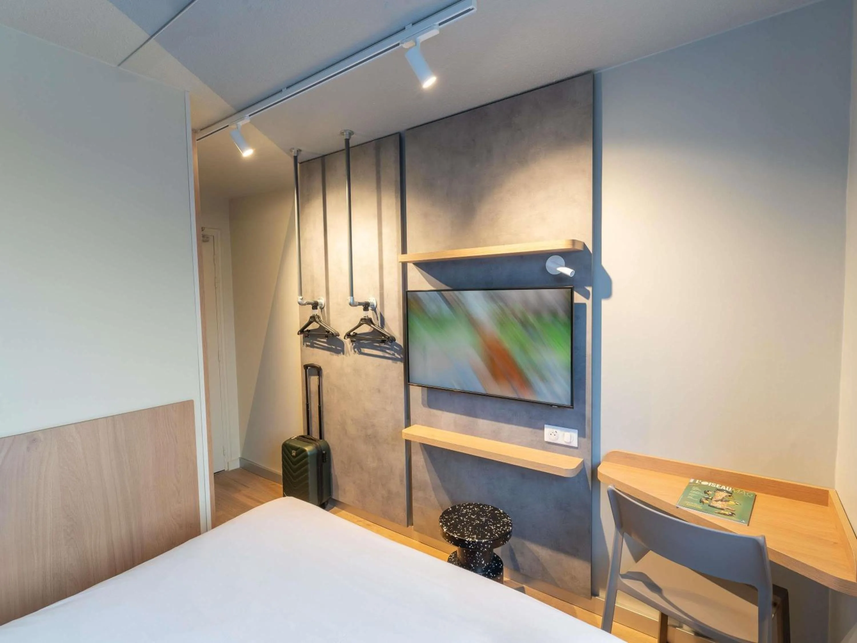 Bedroom, Bed in Hotel Ibis Budget Rennes Cesson