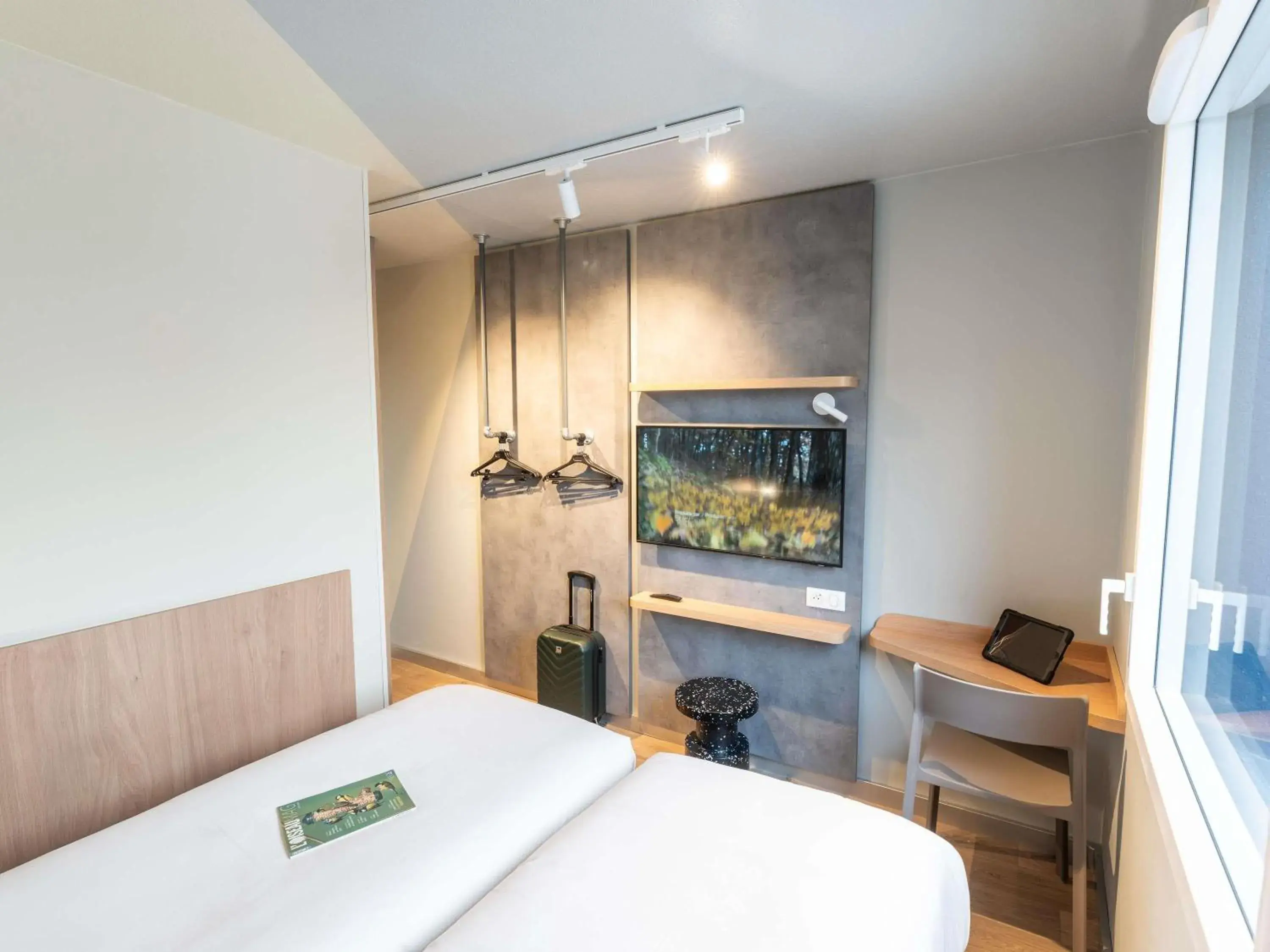 Standard Twin Room in Hotel Ibis Budget Rennes Cesson Standard Twin Room in Hotel Ibis Budget Rennes Cesson