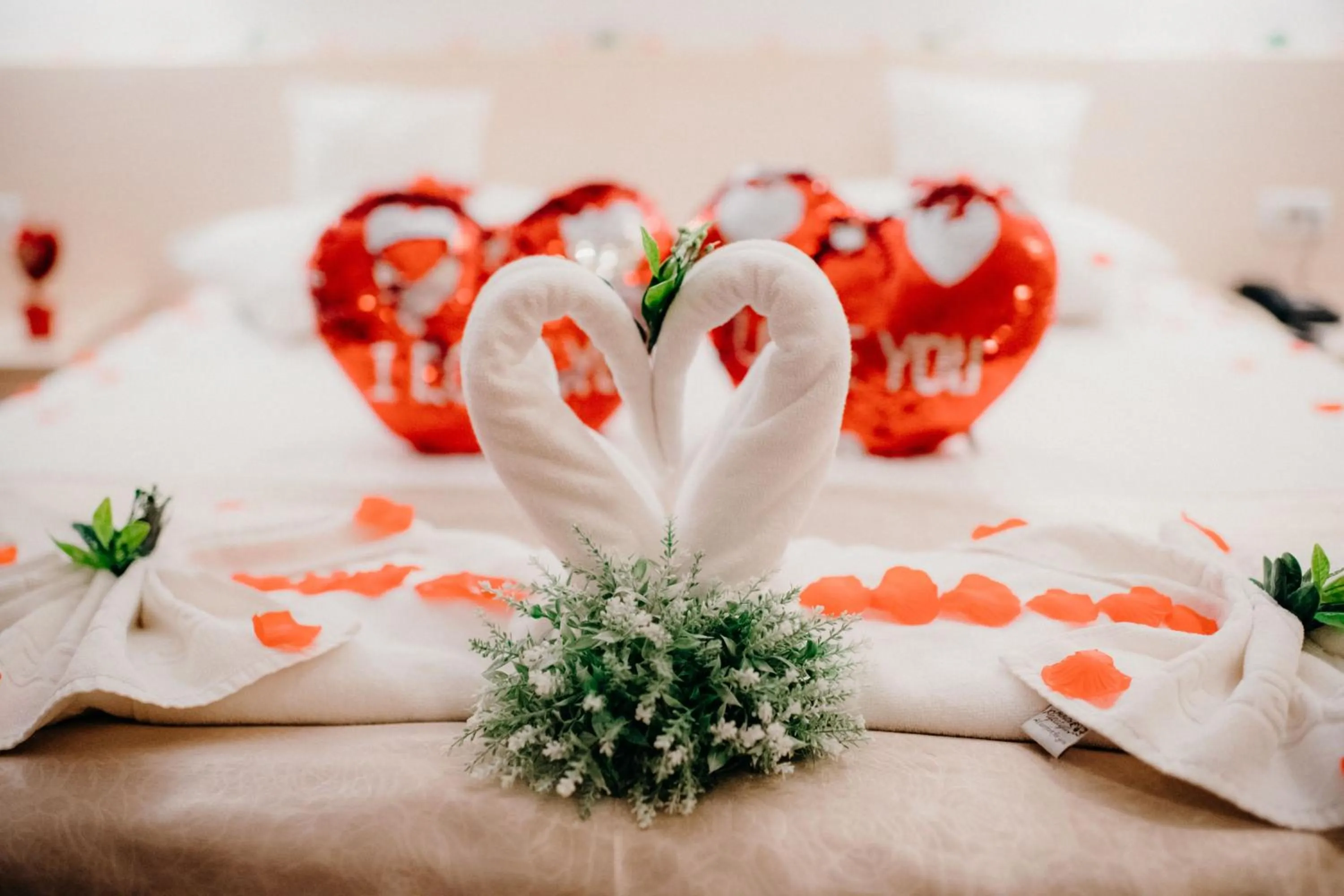 Decorative detail, Bed in Hotel Nevis Wellness & SPA