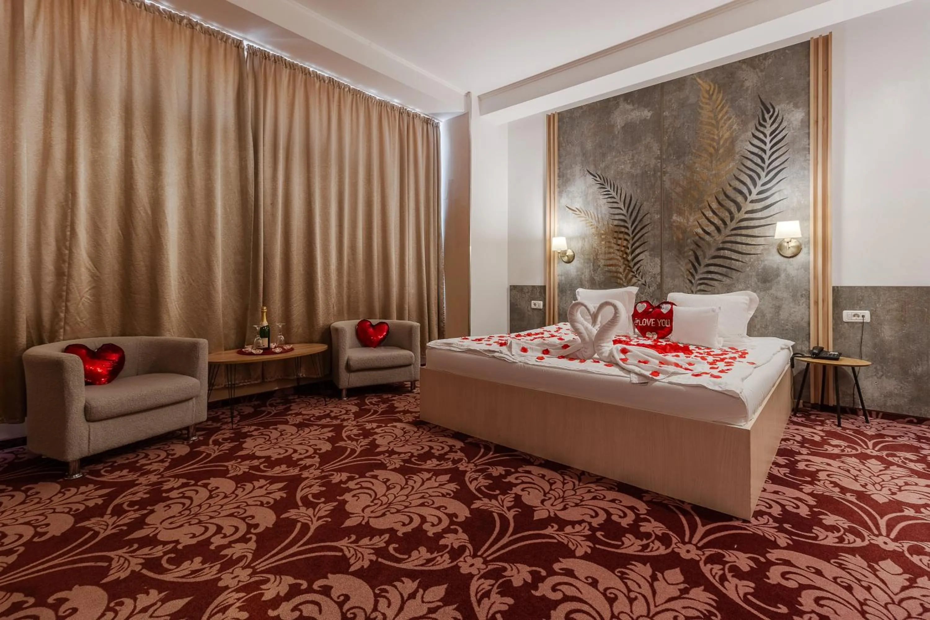 Bed in Hotel Nevis Wellness & SPA