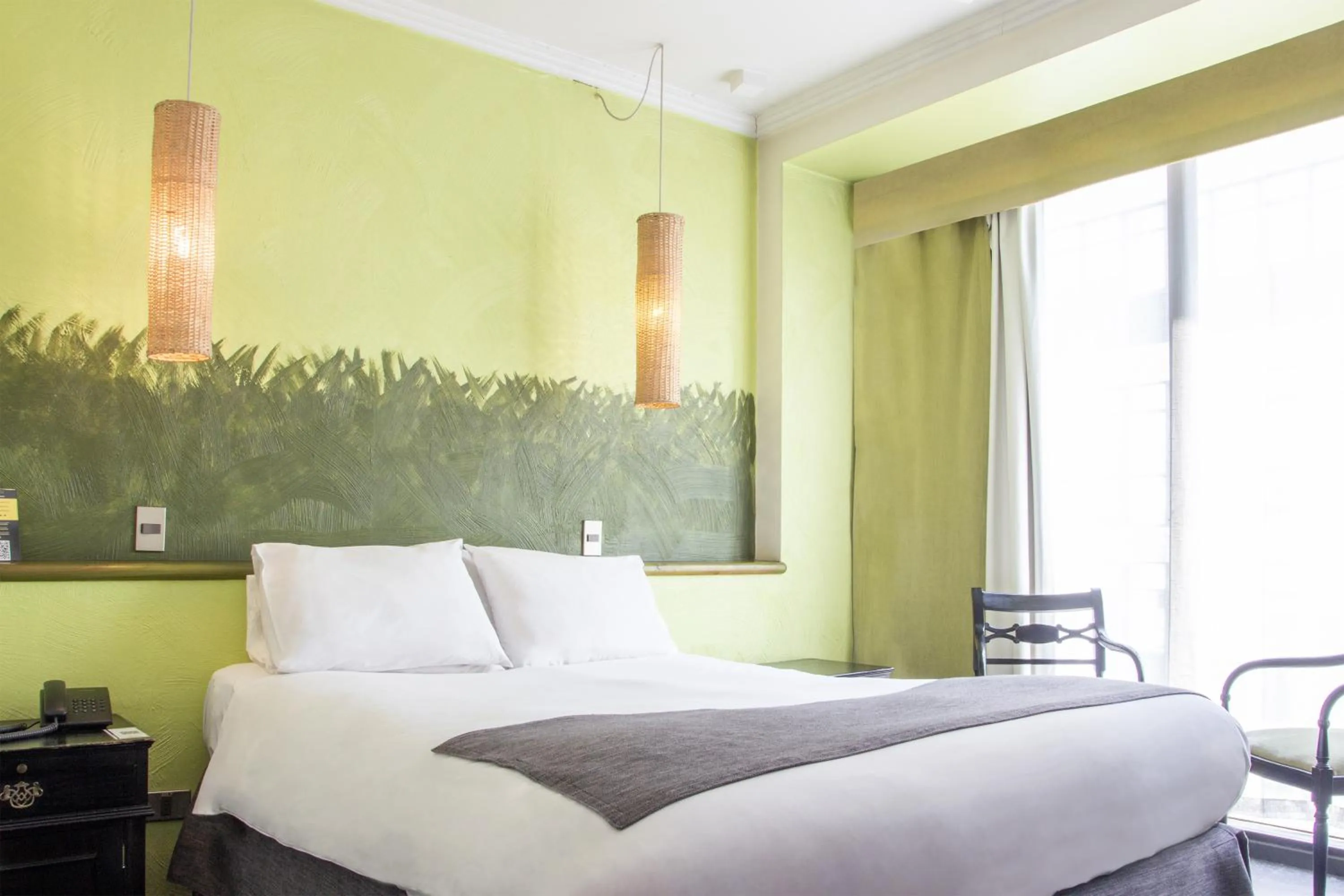 Bedroom, Bed in Hotel Fundador