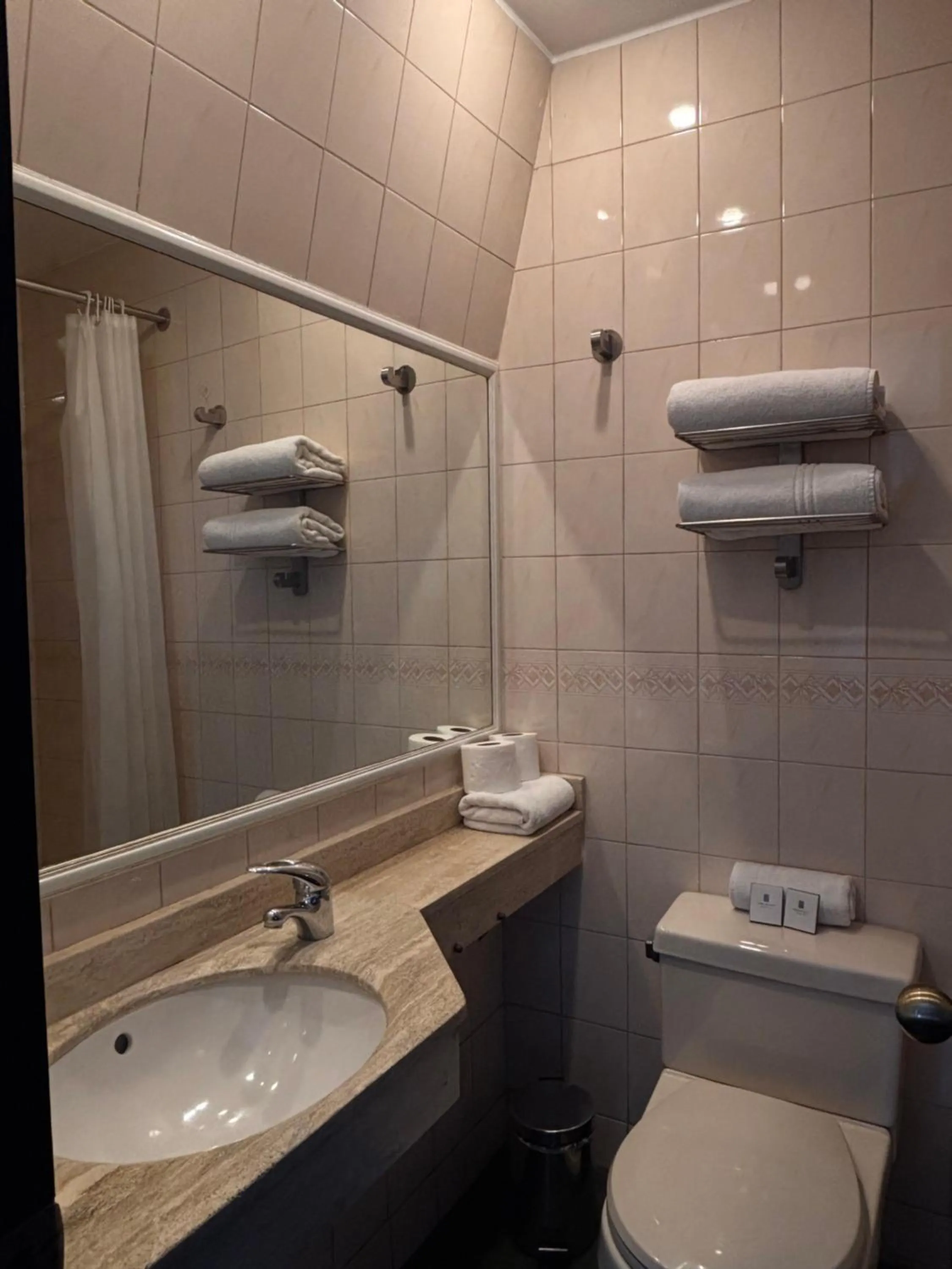 Bathroom in Hotel Fundador