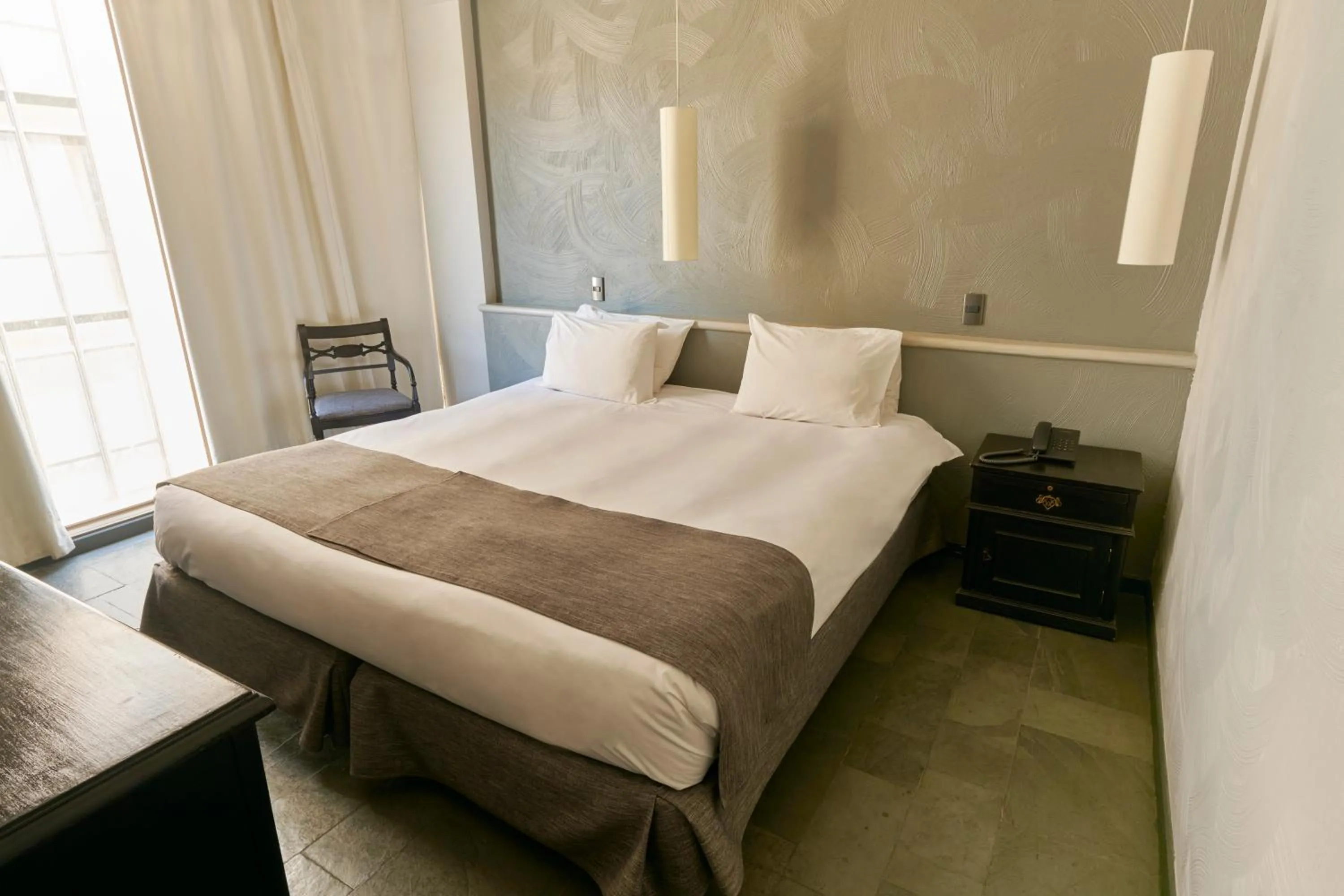 Bed in Hotel Fundador